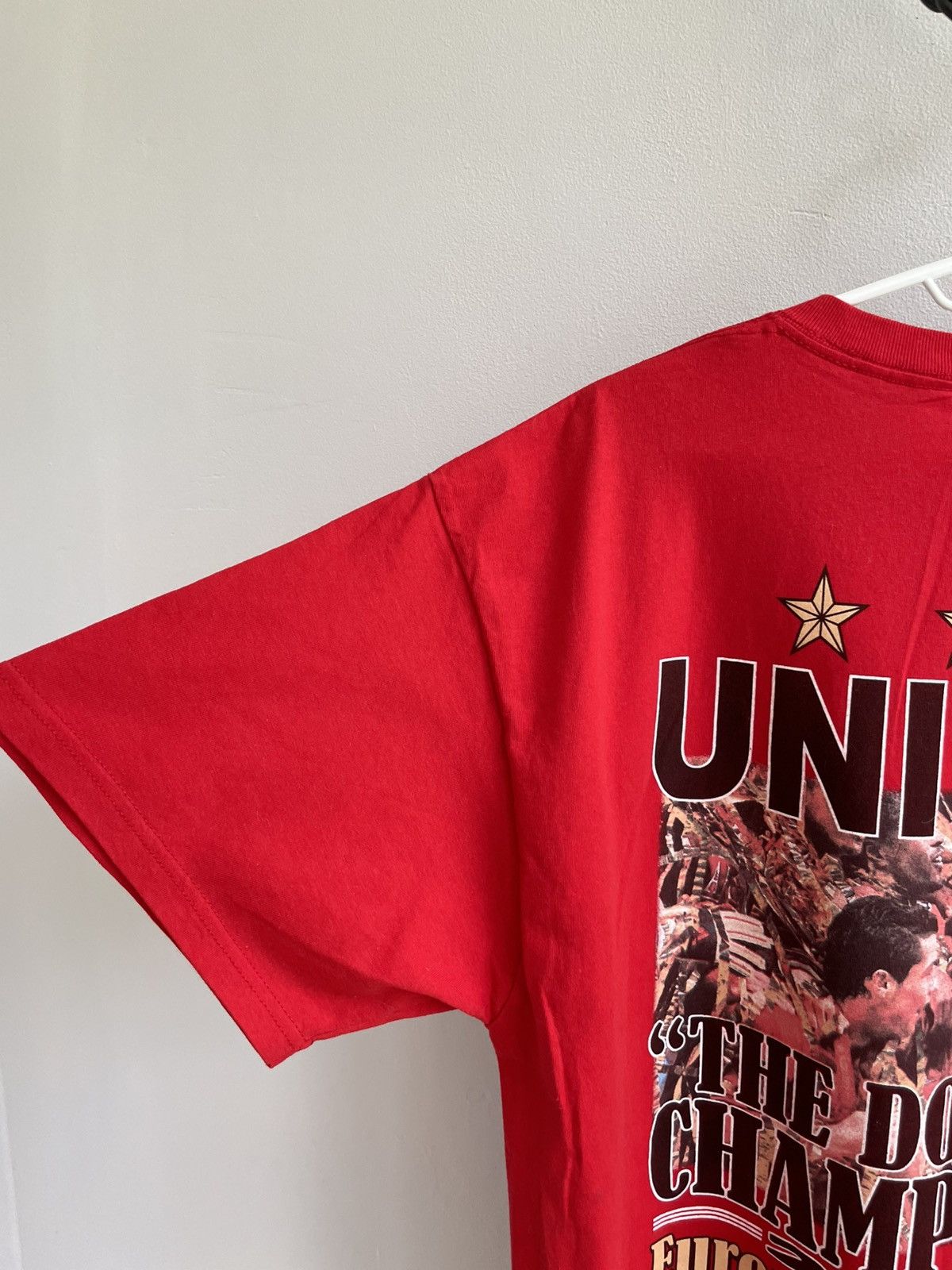 Vintage Manchester United 2007 2008 Fan Merchandise Red T Shirt Tee Size US XL / EU 56 / 4 - 15 Thumbnail