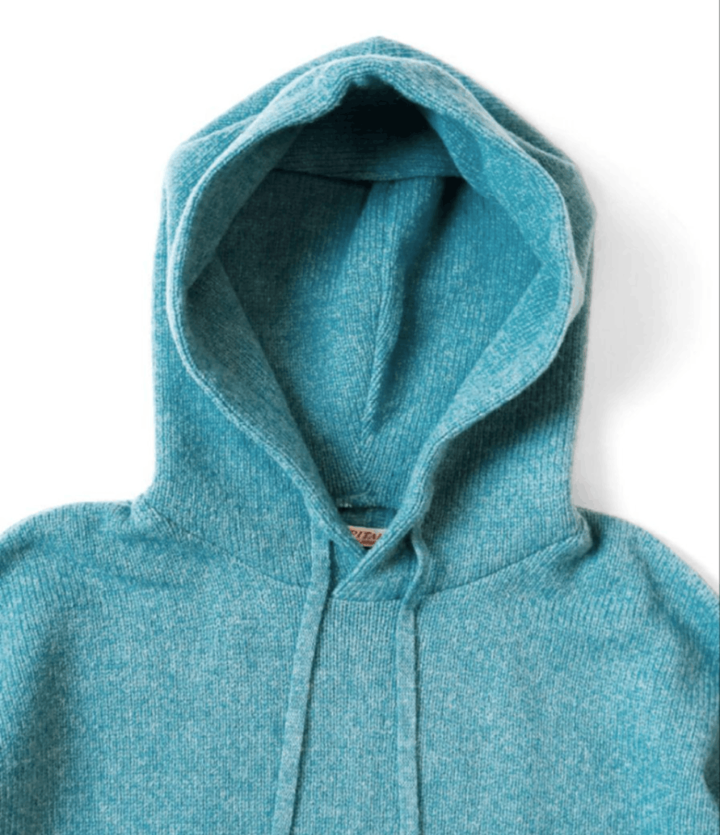 Kapital Capital 5G Wool BONE Hooded Sweater Size US L / EU 52-54 / 3 - 3 Thumbnail