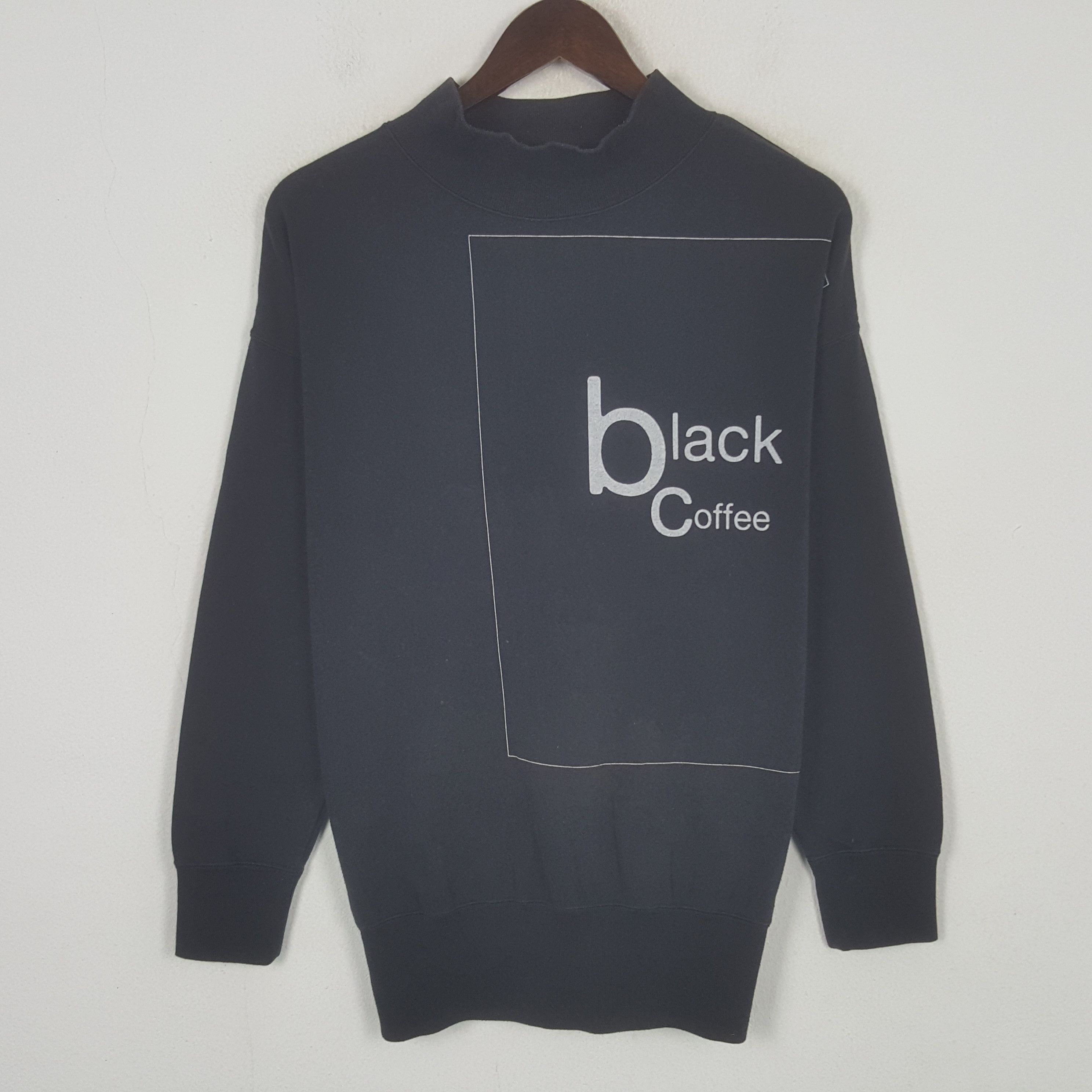 Ne-Net Vintage Ne-net Black Coffee by Issey Miyake Sweatshirt Size US M / EU 48-50 / 2 - 1 Thumbnail