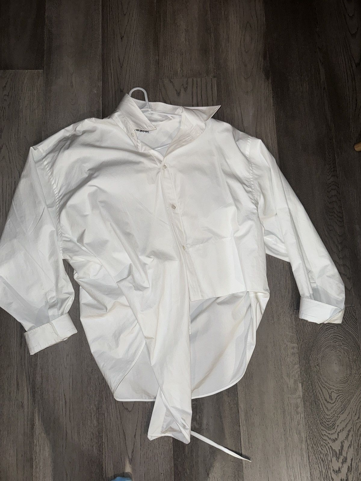 Balenciaga Balenciaga wrap shirt cotton Size S / US 4 / IT 40 - 2 Thumbnail