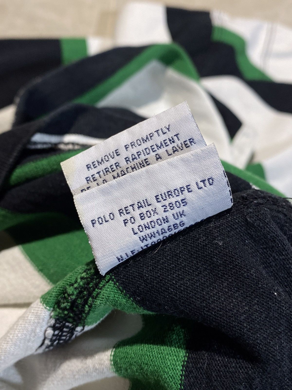 Polo Ralph Lauren 🔥 POLO RALPH LAUREN RUGBY STRIPED SHIRT PREPPY 2000s VIBES Size US L / EU 52-54 / 3 - 15 Thumbnail