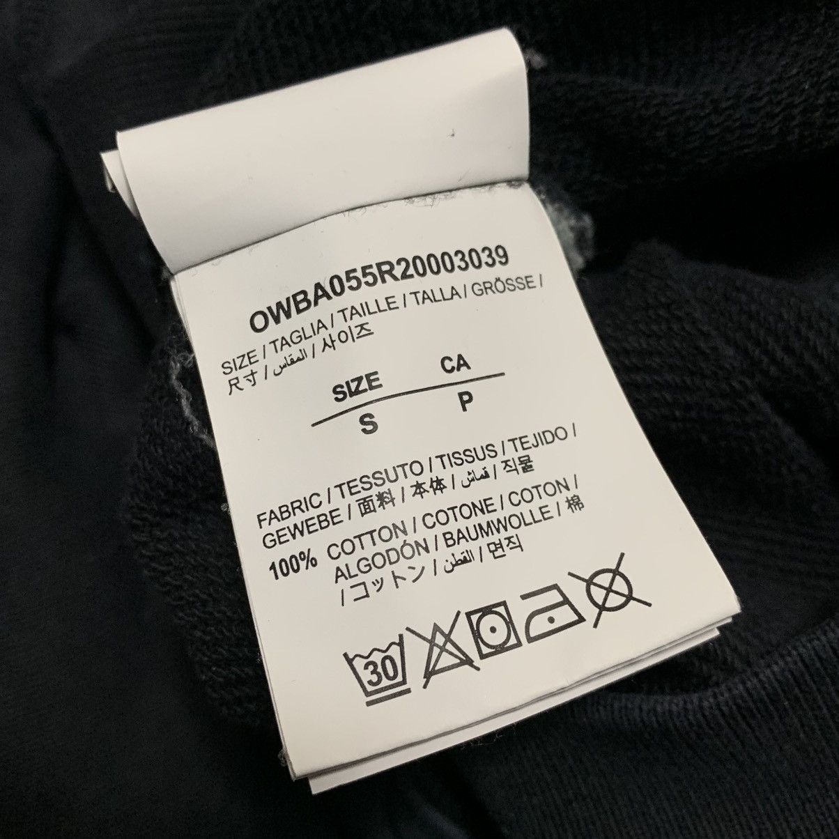 Off-White Off White Small Arrows Coral Black Sweatshirt Crewneck Size US S / EU 44-46 / 1 - 8 Thumbnail
