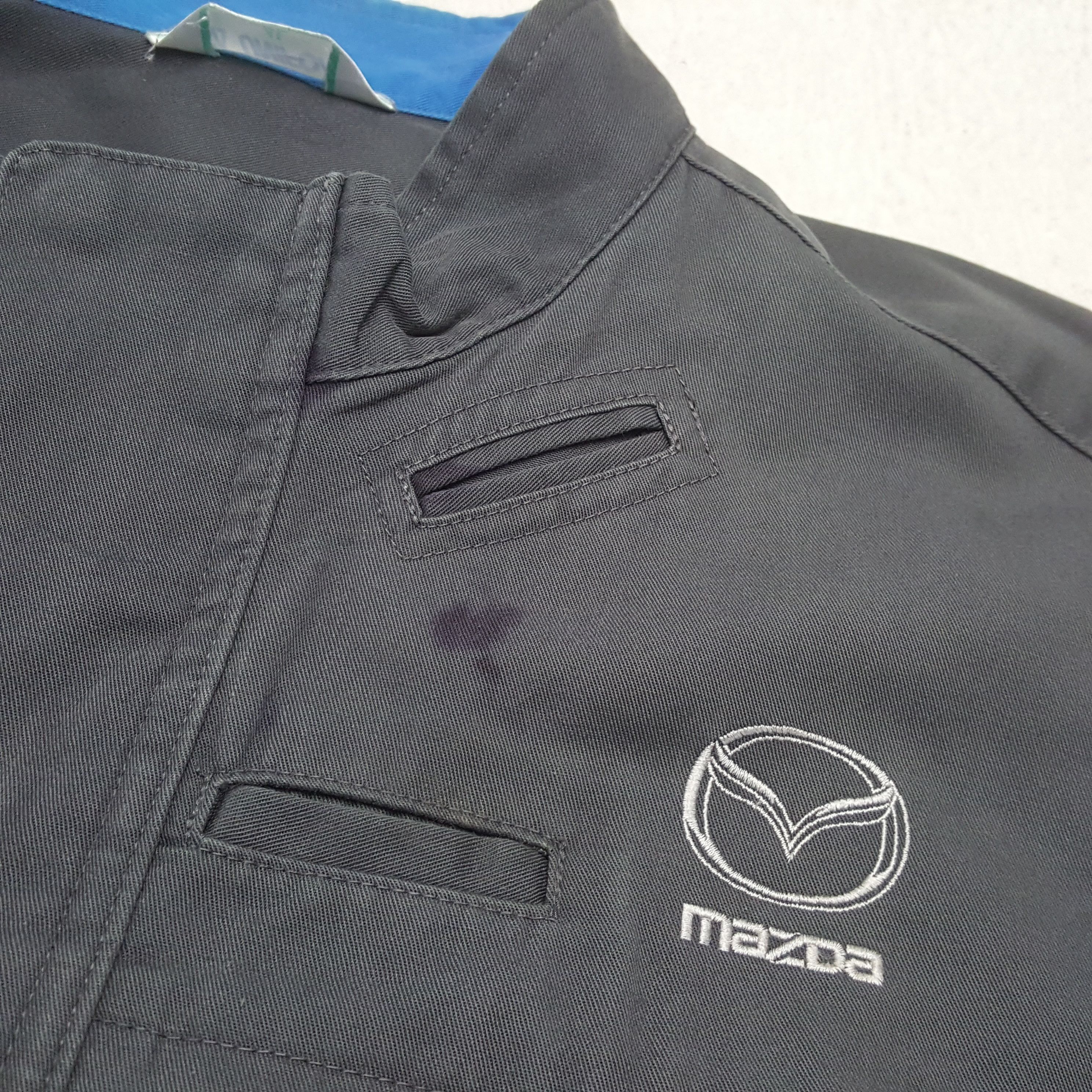 Vintage Mazda Japanese Motorsports Coverall Jacket RR27 Size US XL / EU 56 / 4 - 12 Thumbnail