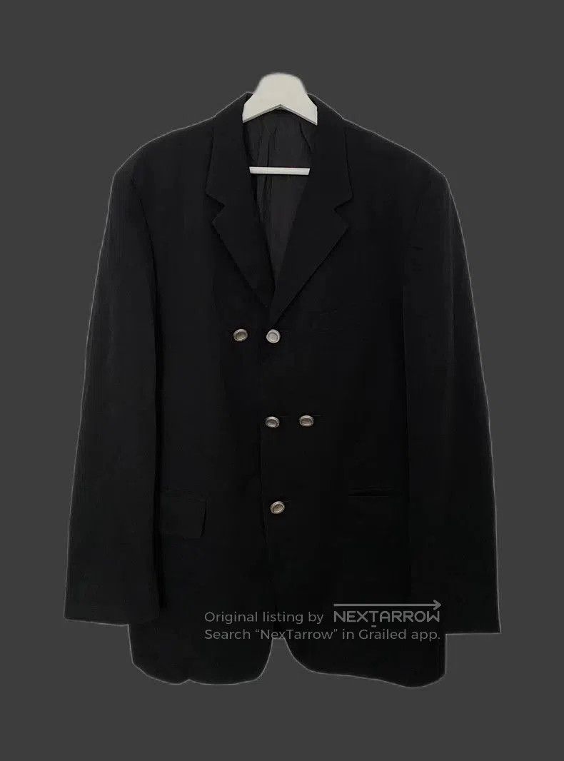 Yohji Yamamoto Yohji Yamamoto Wool Blazer 70s-80s. Size US XS / EU 42 / 0 - 1 Thumbnail