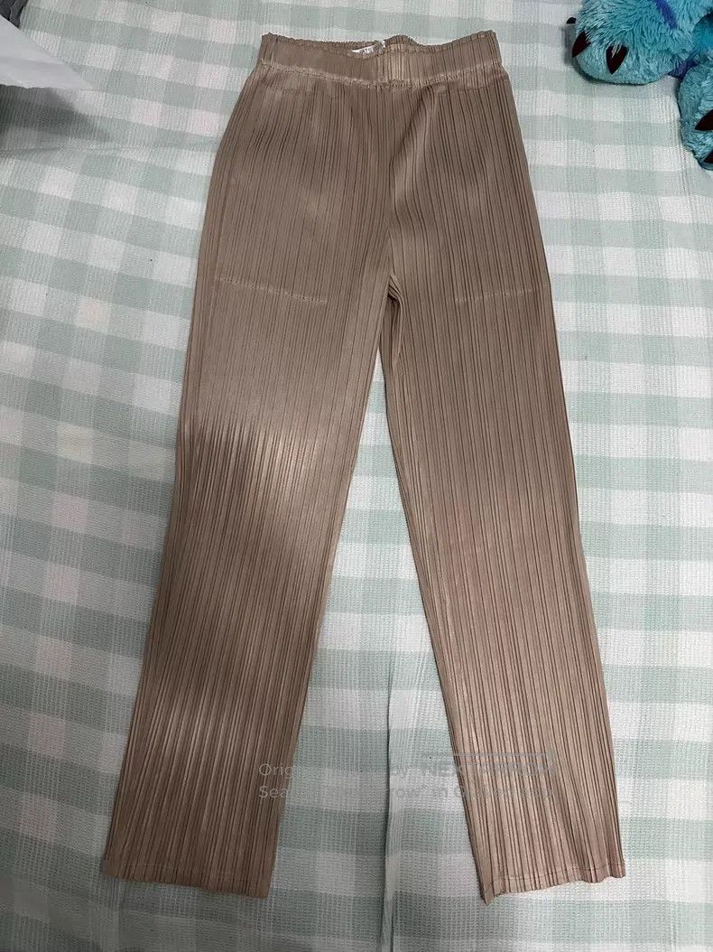 Issey Miyake Issey Miyake size:3 Pleated Pants, Brown Size 31" - 1 Thumbnail