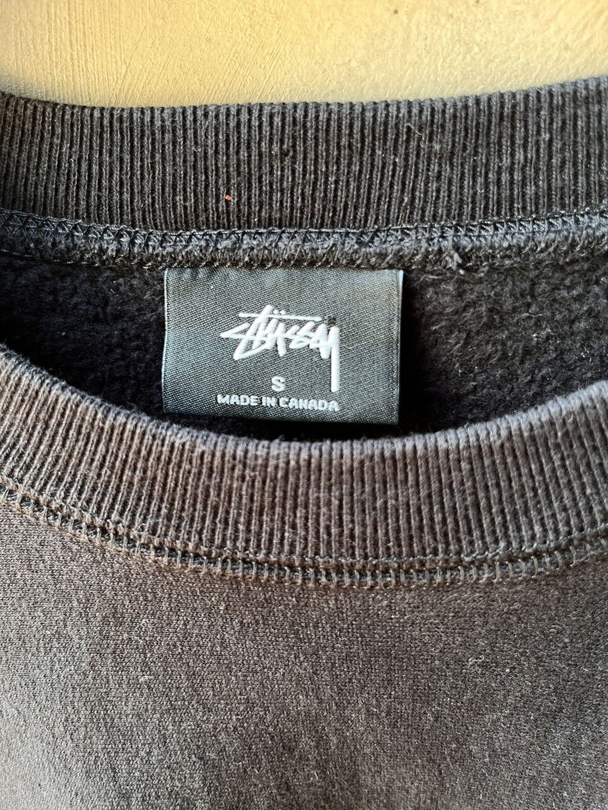 Stussy Stussy Smooth Stock Pigment Dyed Crew Size US S / EU 44-46 / 1 - 2 Thumbnail