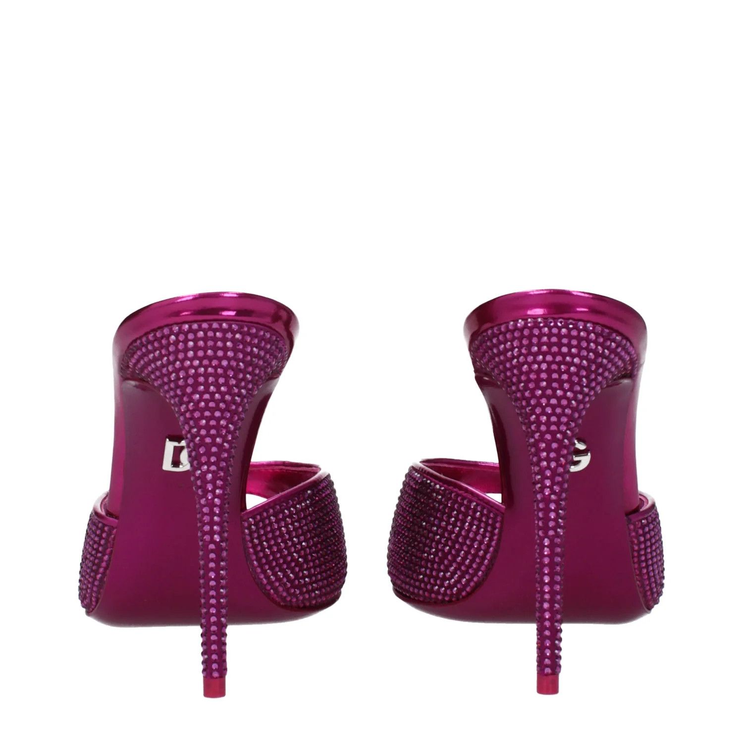 Dolce & Gabbana ob1o1e1124 Satin Sandals in Fuchsia Size US 6 / IT 36 - 5 Thumbnail