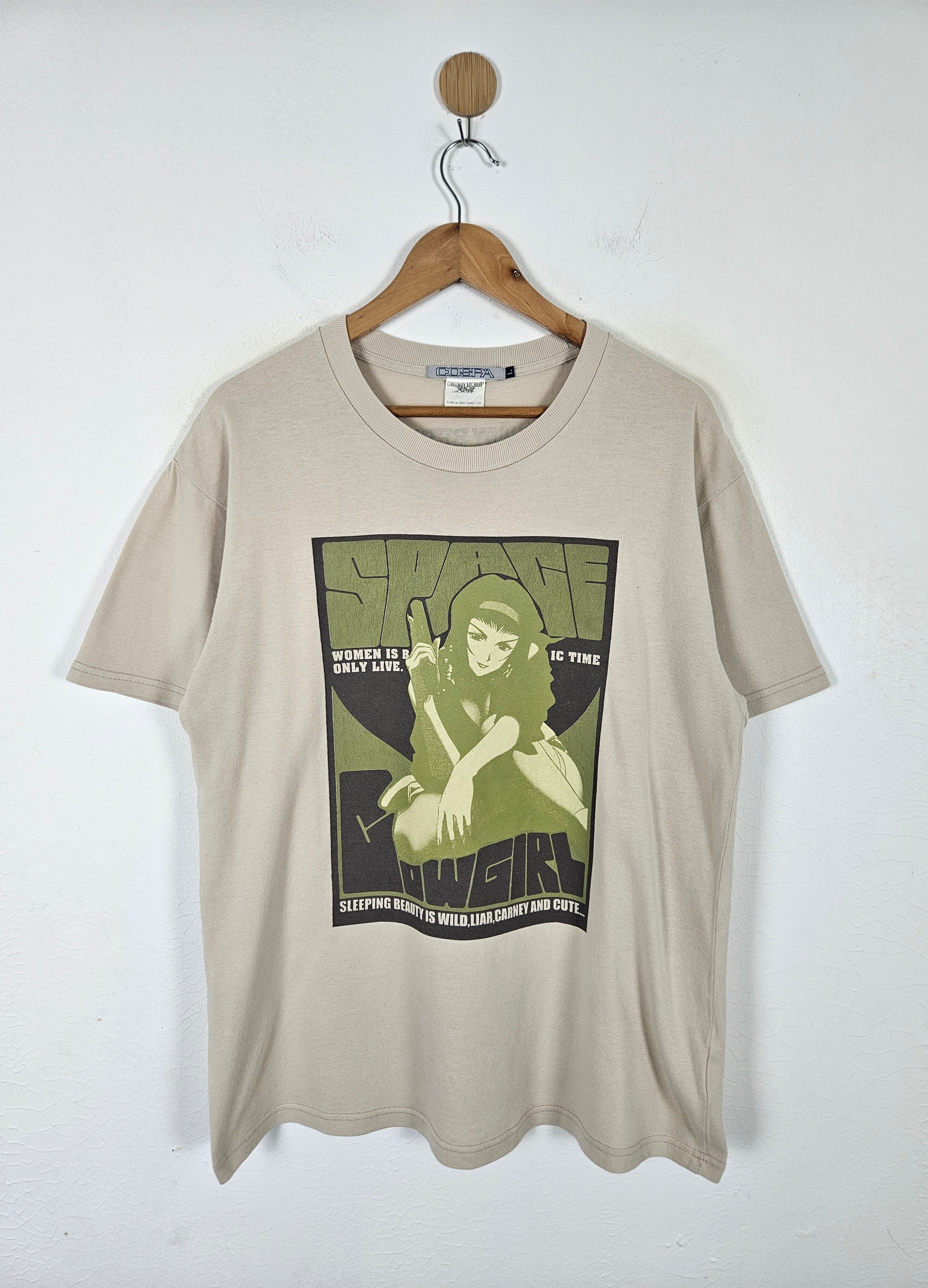 Vintage Vintage Faye Valentine Cowboy Bebop Cowgirl cospa shirt Size US L / EU 52-54 / 3 - 1 Thumbnail