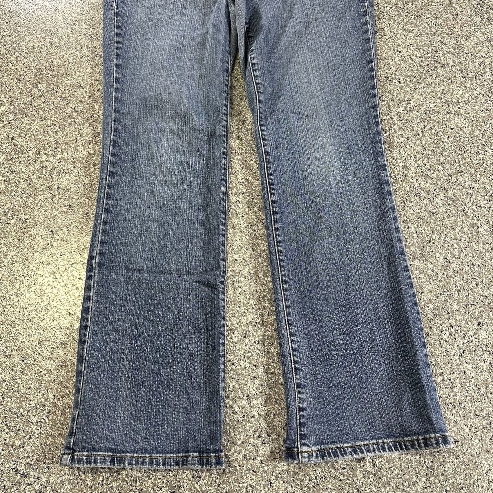 Liz Claiborne Liz Claiborne Jeans Womens 12 Regular 32x30 Mid Rise Straight Stretch Denim Size 30" / US 8 / IT 44 - 3 Thumbnail