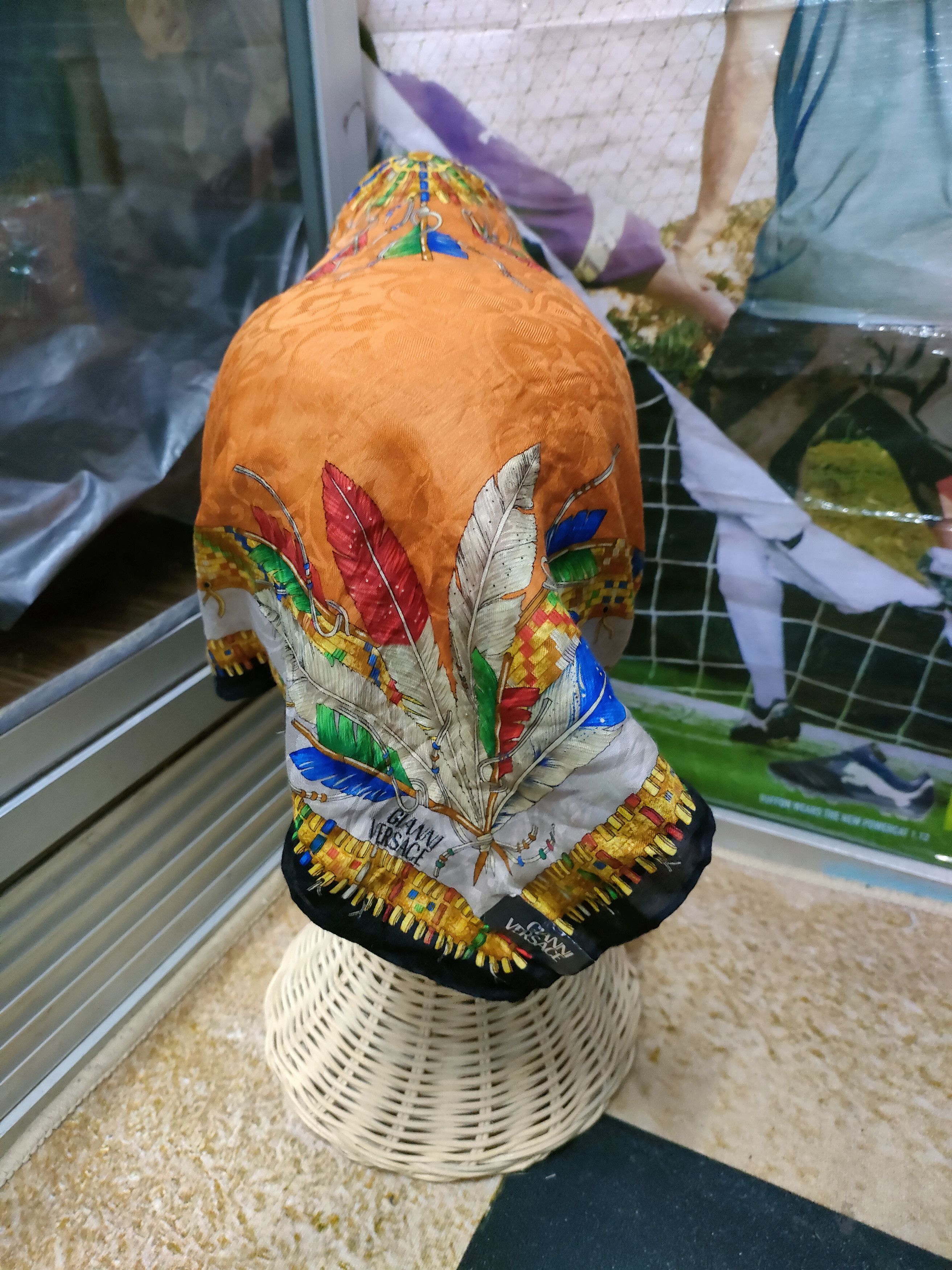If Six Was Nine × Versace Gianni Versace Scalf Size ONE SIZE - 2 Thumbnail