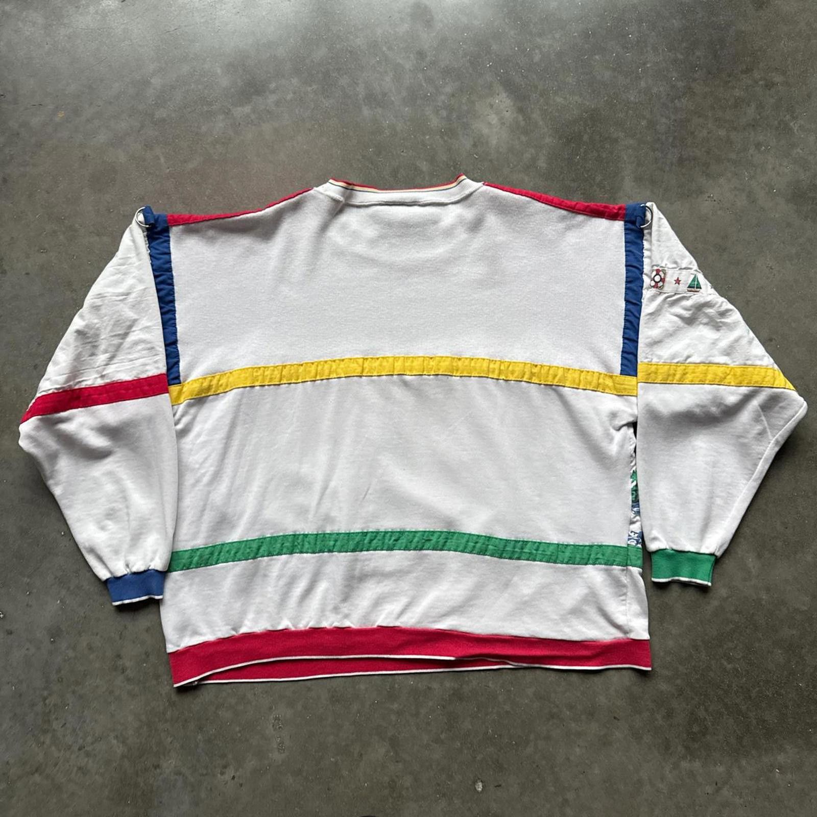 Other Bervely Hills Camping Sailboat Multi-Coloured 90s Crewneck Size US M / EU 48-50 / 2 - 2 Thumbnail