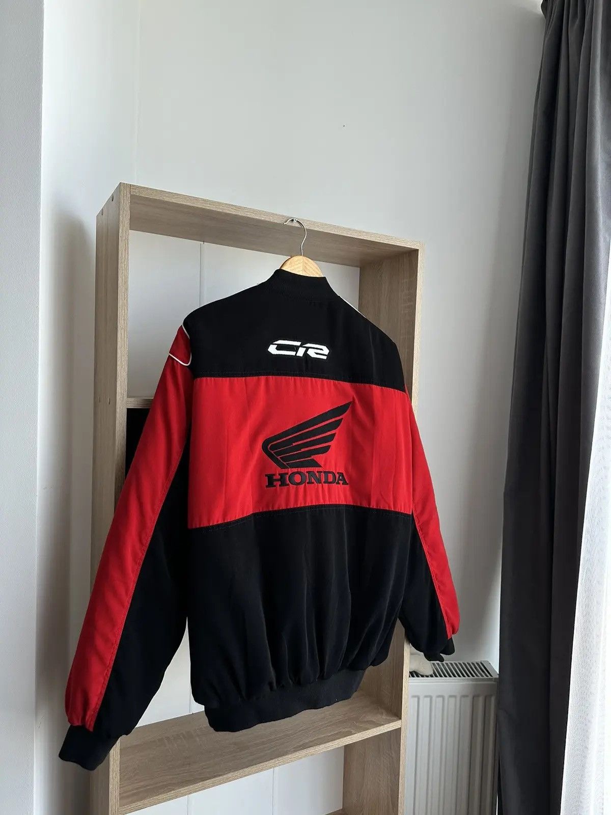 Honda × Vintage Vintage Honda Red Racing Formula Uno Jacket Size US M / EU 48-50 / 2 - 12 Thumbnail