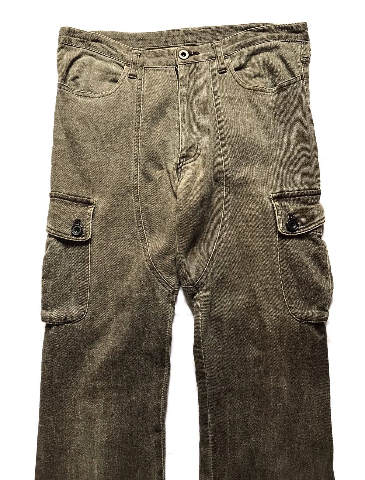 Japanese Brand EDGE RUPERT CARGO STYLE TROUSER PANTS Size US 31 - 2 Thumbnail