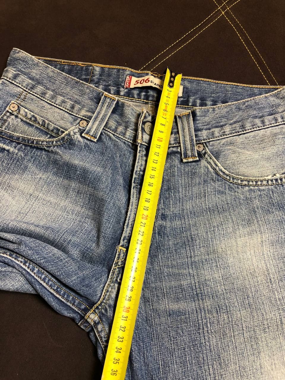 Levi's Vintage USA 90’s Levi’s 506 Button Fly Cut Off Shorts Size US 31 - 9 Thumbnail