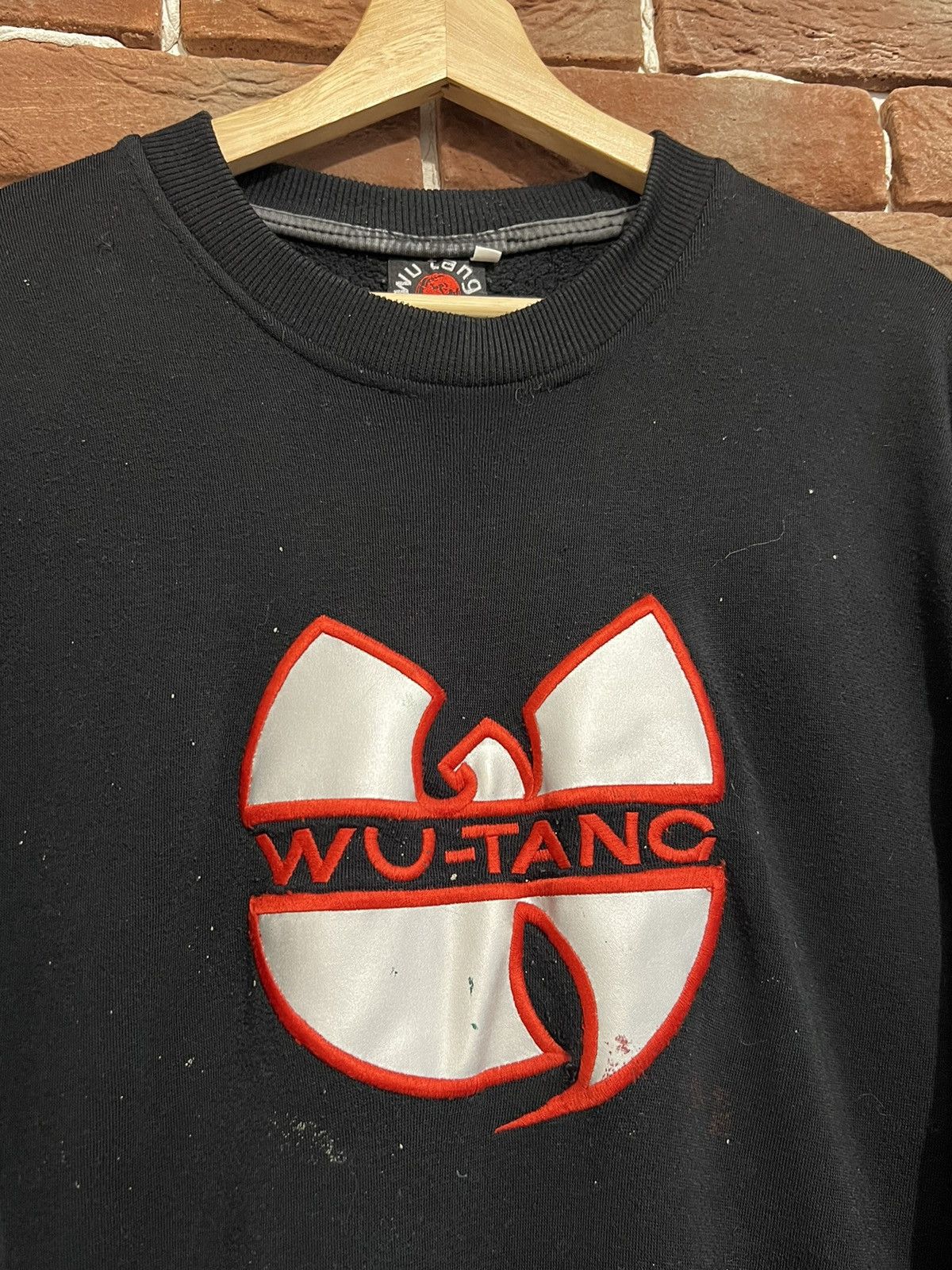 Vintage Vintage Wu Wear Big Logo Crewneck XL Rap Hip Hop Rare Size US XL / EU 56 / 4 - 3 Thumbnail