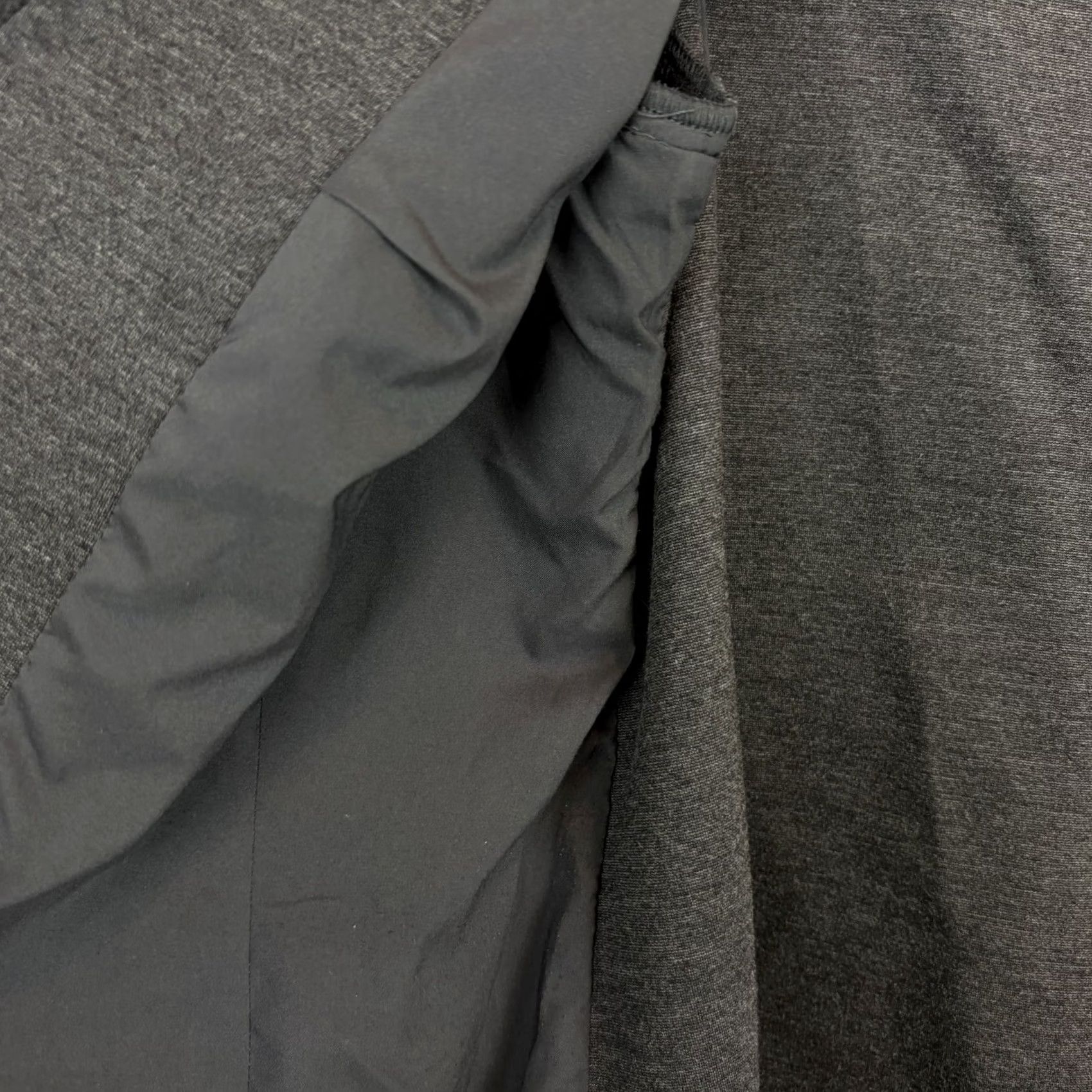 Vintage Lane Bryant Blazer Womens 14 Gray One Button Knit Office Jacket/Coat Blazer Dress Shirt? (omit) Size XL / US 12-14 / IT 48-50 - 7 Thumbnail