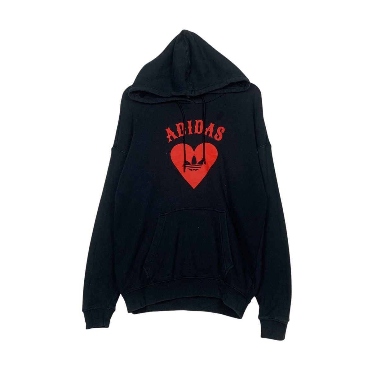 Adidas Adidas Love Pullover Hoodie Size US S / EU 44-46 / 1 - 1 Thumbnail
