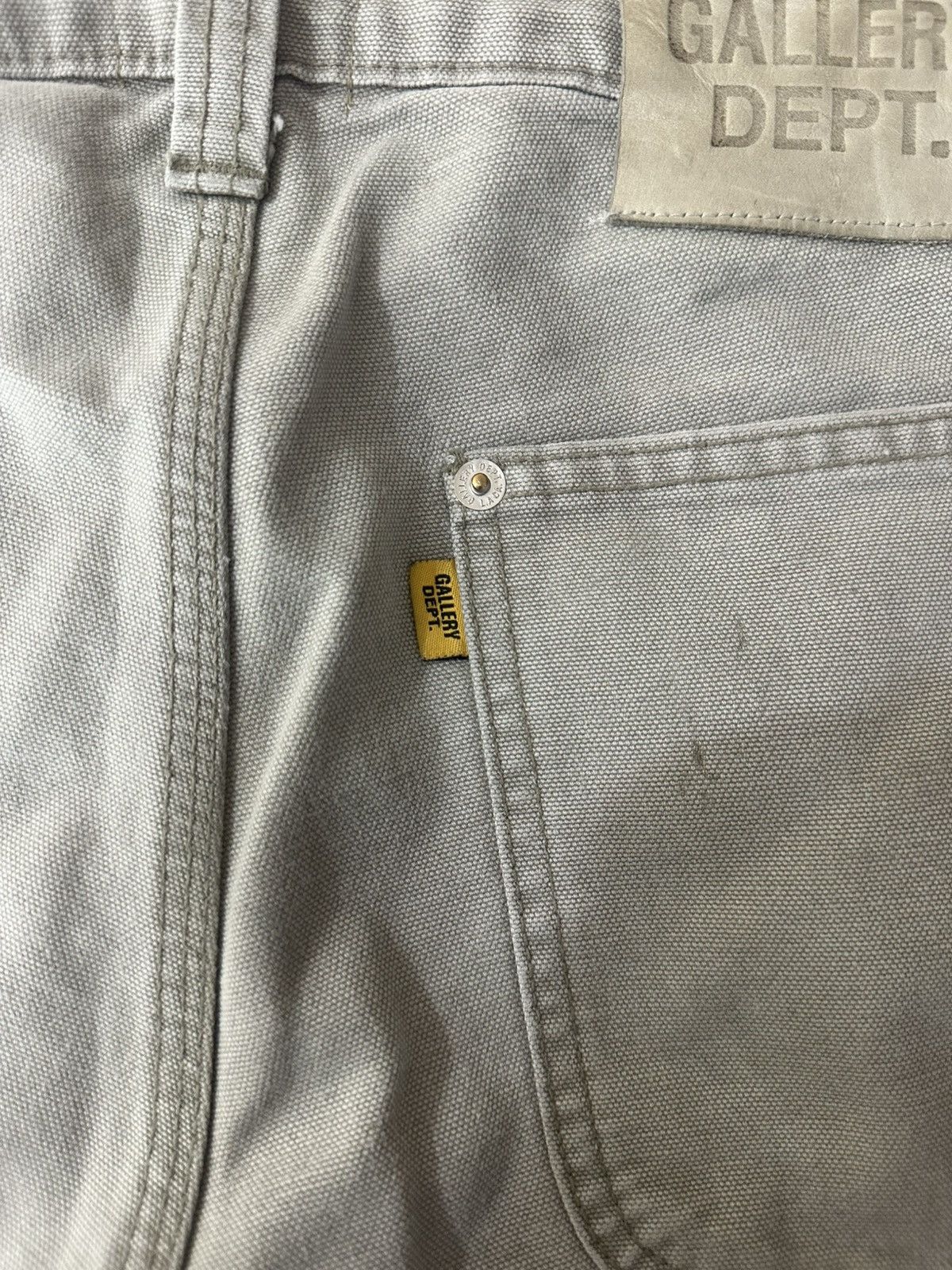 Gallery Dept. Gallery dept la flare carpenter pants cement grey Size US 31 - 19 Thumbnail