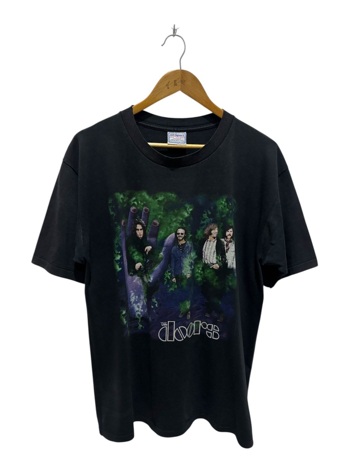 Band Tees × Vintage Vintage 90’s The Doors Jim Morrison Size US L / EU 52-54 / 3 - 1 Thumbnail