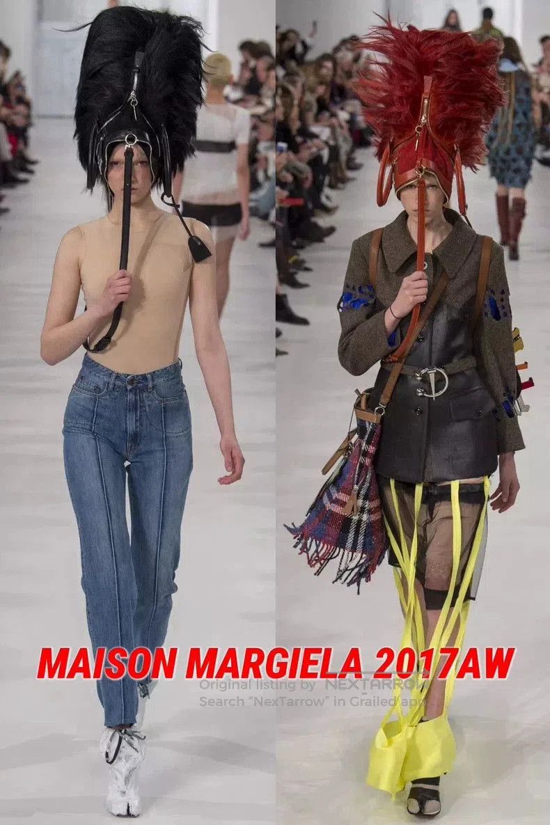 Maison Margiela Maison Margiela 17AW Leather Fur Bag . Size ONE SIZE - 8 Thumbnail