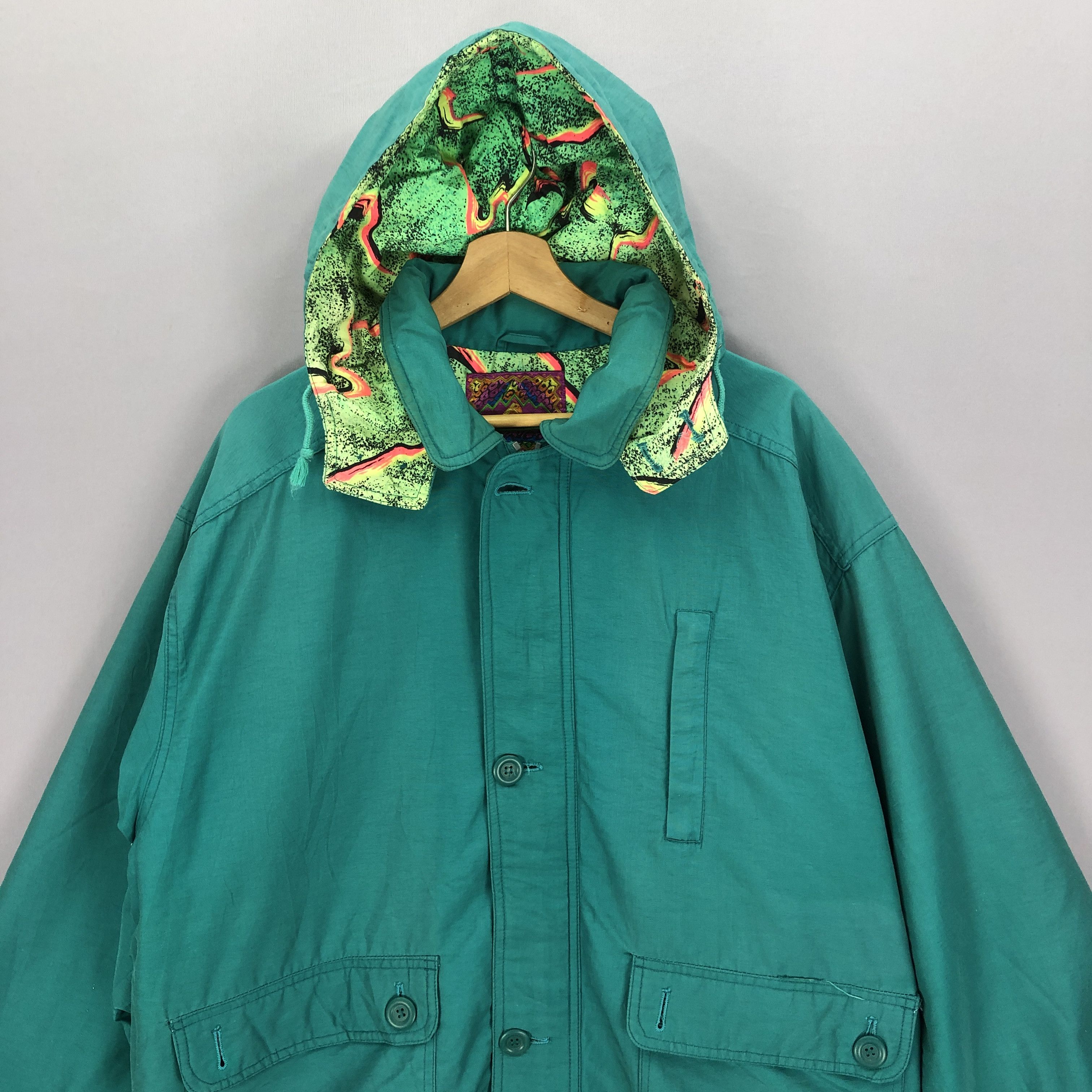 O'Neill Vintage O'neill Performance Hoodie Windbreaker Ski Jacket Size US XL / EU 56 / 4 - 2 Thumbnail