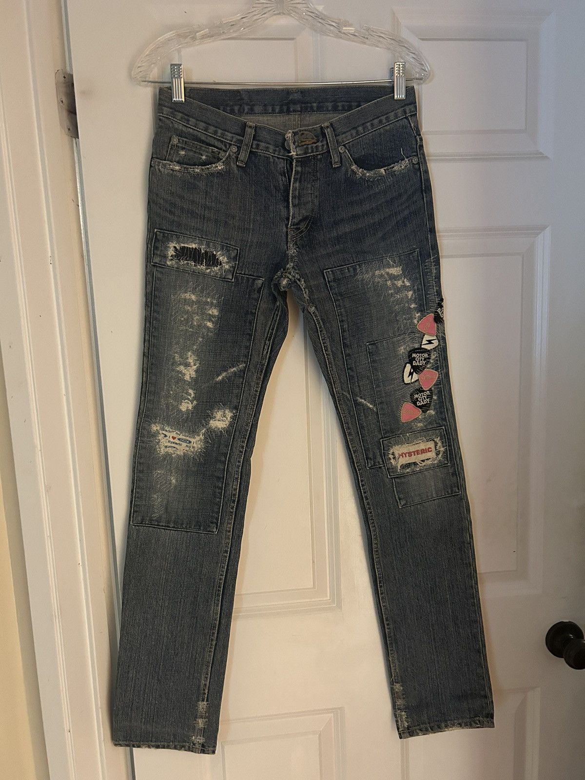 Hysteric Glamour Hysteric Glamour Patchwork Denim Size US 29 - 1 Thumbnail