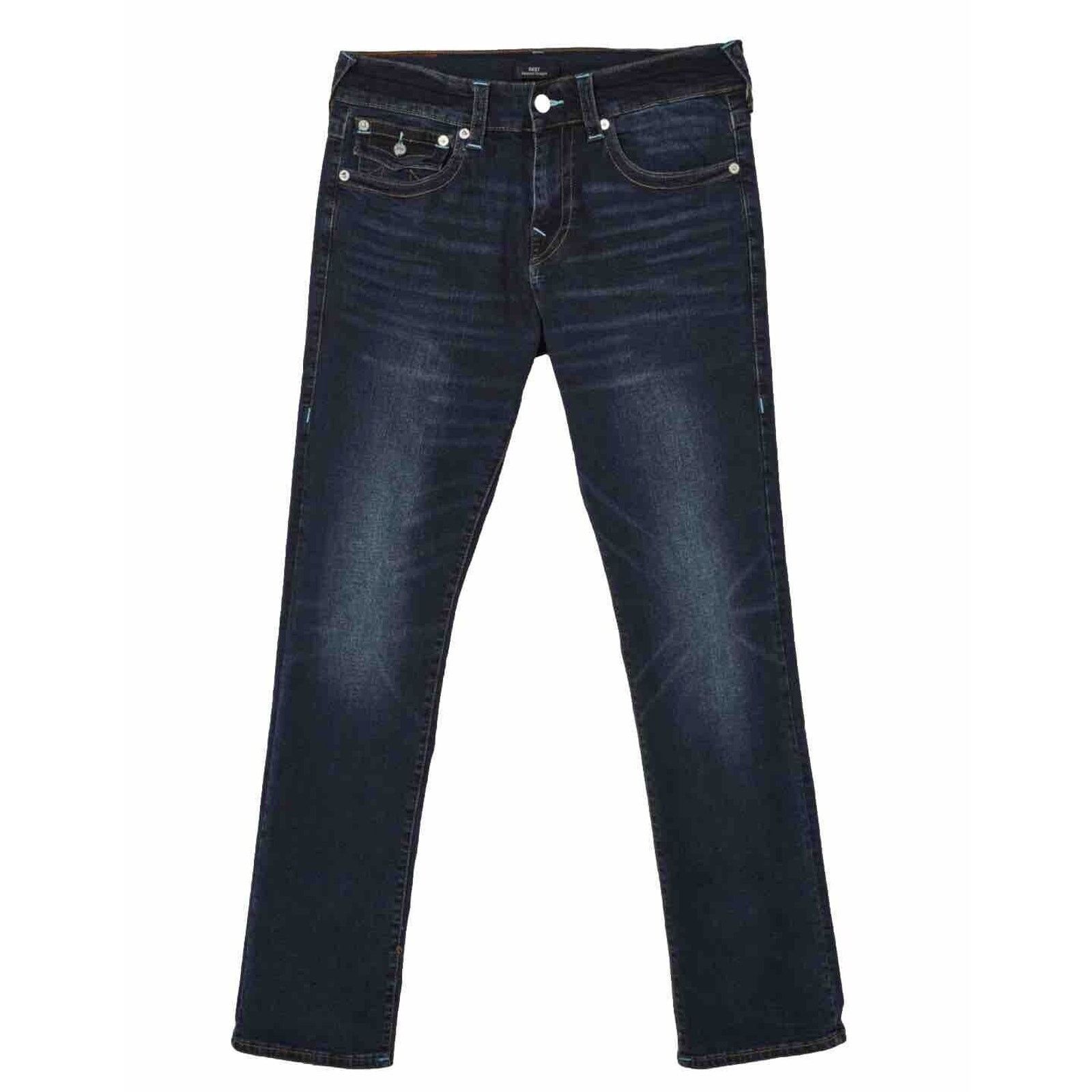 True Religion True Religion Ricky Flap Relaxed Straight Jeans 30 x 32 New Size US 30 / EU 46 - 1 Thumbnail