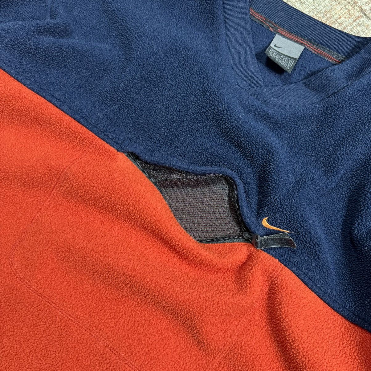 Nike × Nike ACG × Vintage Vintage Nike Fleece Sweatshirt ACG style Polar y2k winter Size US L / EU 52-54 / 3 - 11 Thumbnail