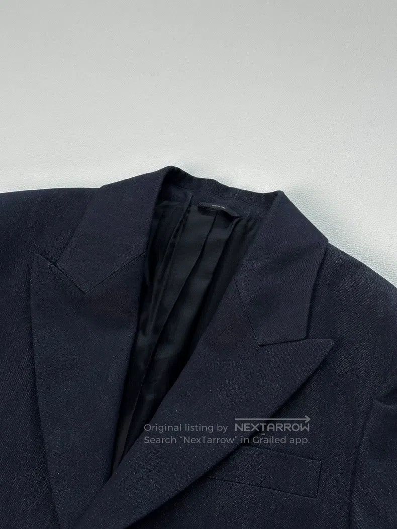 Fendi Fendi Blue denim lapel windbreaker Size US M / EU 48-50 / 2 - 3 Thumbnail