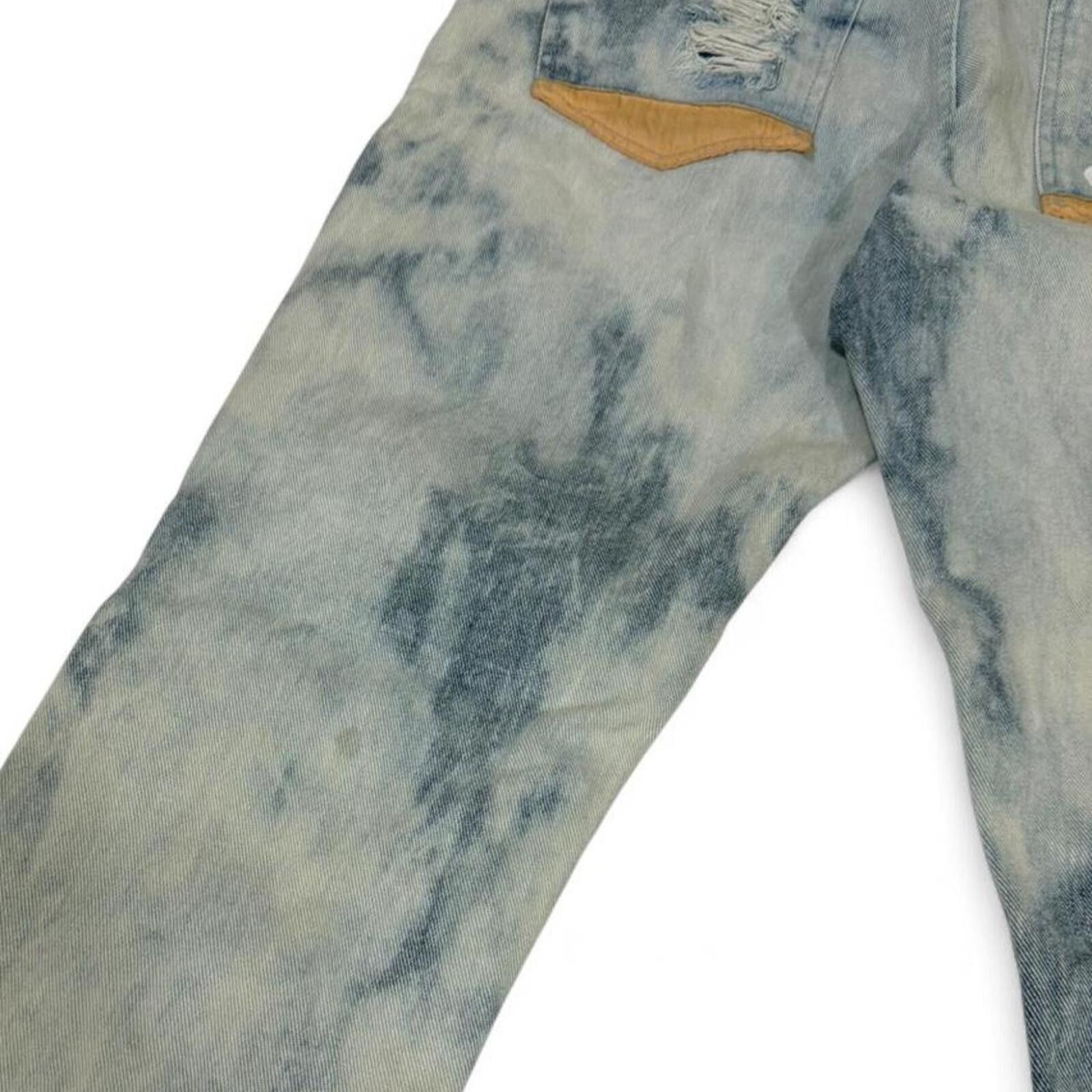 Other Kello jeans light wash denim jeans with printed logo on back Size 32" / US 10 / IT 46 - 5 Thumbnail