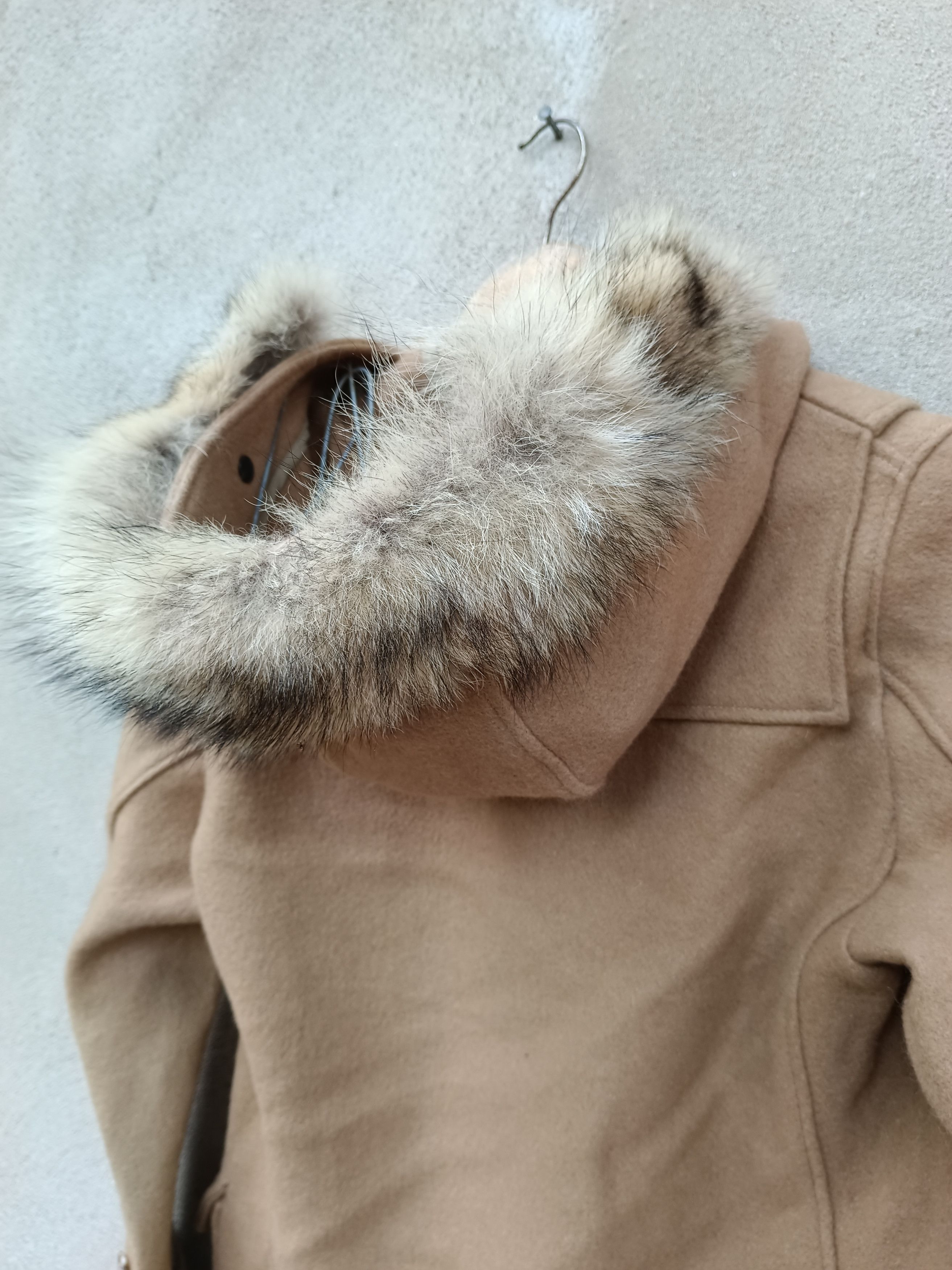 Fidelity × If Six Was Nine × Le Grande Bleu (L.G.B.) Fidelity Fur Coyote Hood Toggle Coat Size US M / EU 48-50 / 2 - 10 Thumbnail