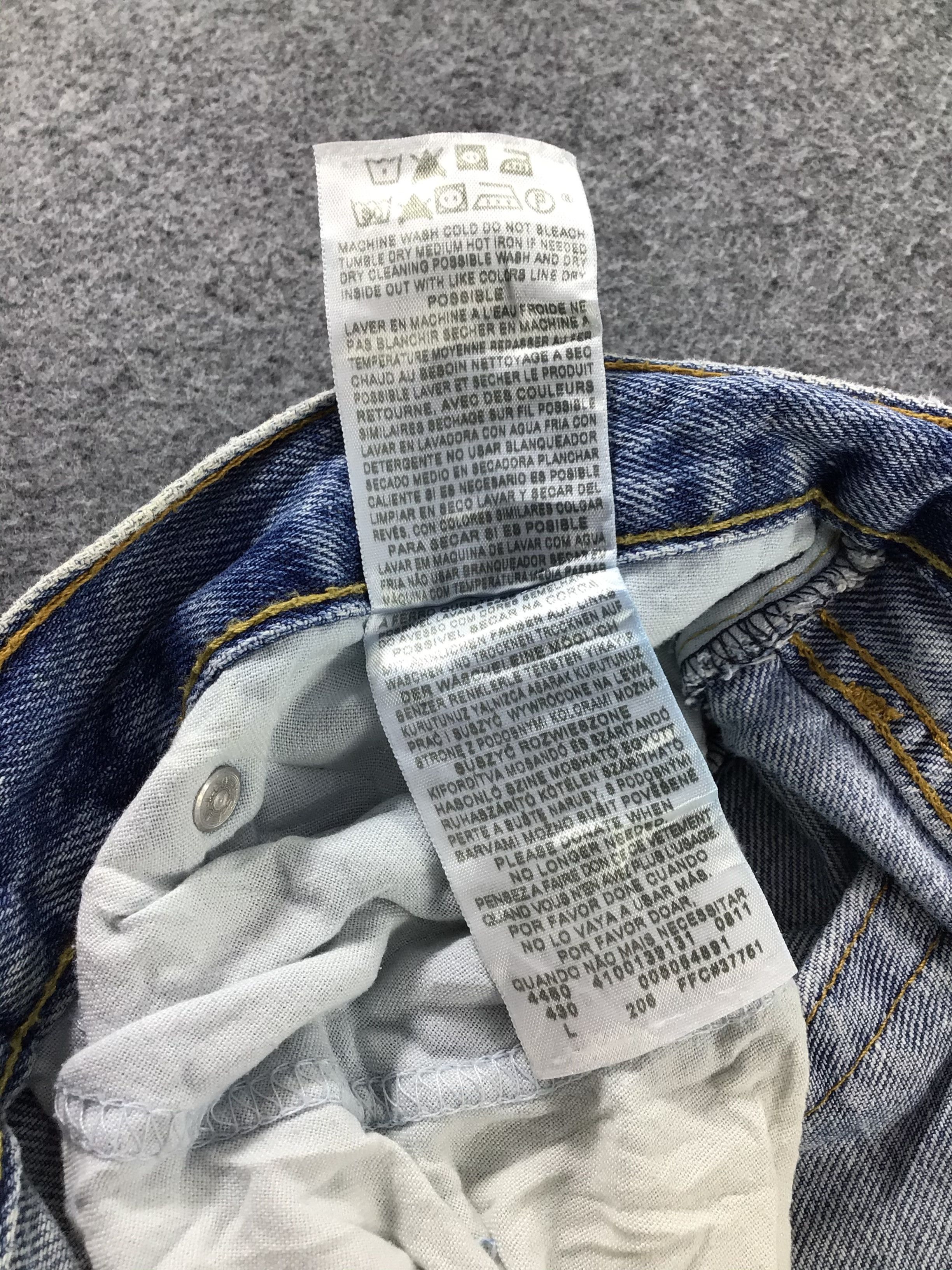 Levi's W46 Vintage Levis 505 Jeans-J759 Size US 44 / EU 60 - 11 Thumbnail