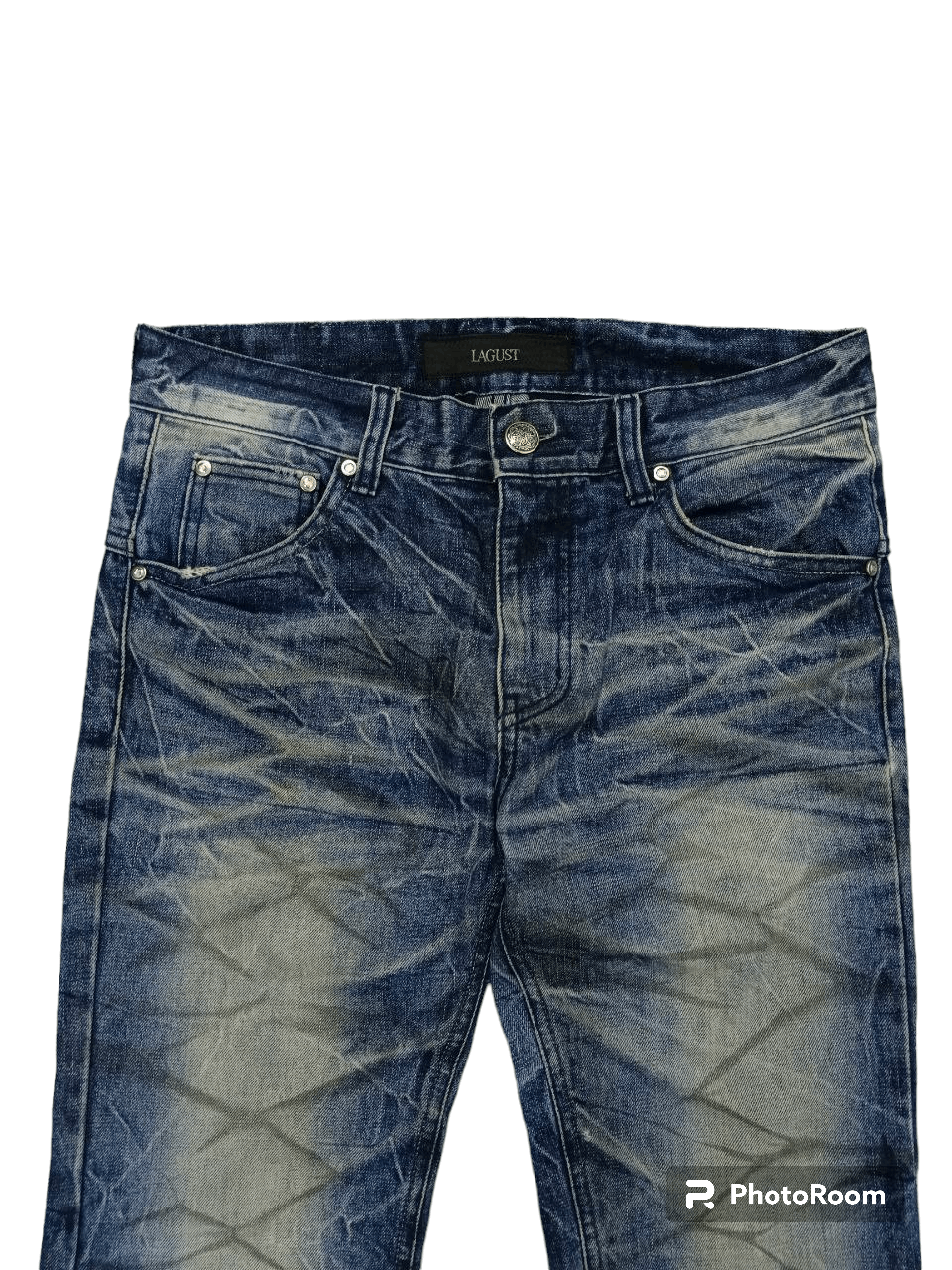 Japanese Brand FLARE SICK MULTIPOCKET ZIPPER LAGUST DENIM PANTS Size US 30 / EU 46 - 3 Thumbnail