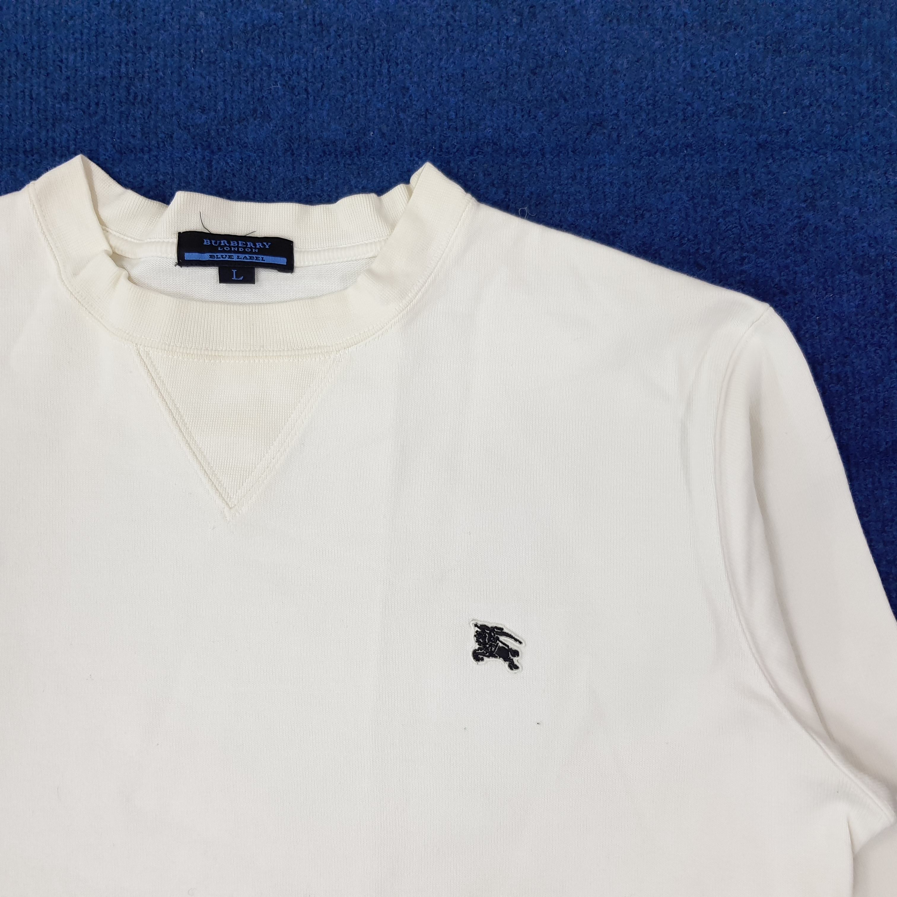 Burberry Vintage Burberry Blue Label Sweatshirt C248N1 Size M / US 6-8 / IT 42-44 - 4 Thumbnail