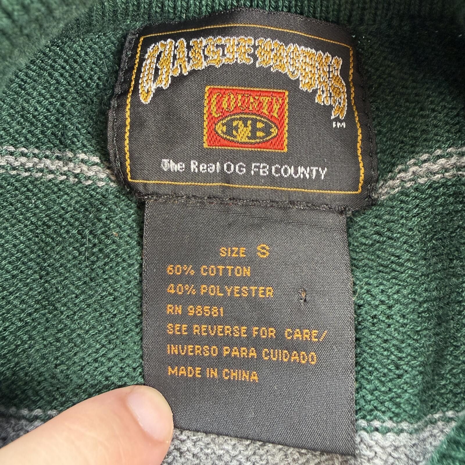 Other Vintage County Seat Knit Polo Sweater Shirt Striped Y2K S Size US S / EU 44-46 / 1 - 4 Thumbnail