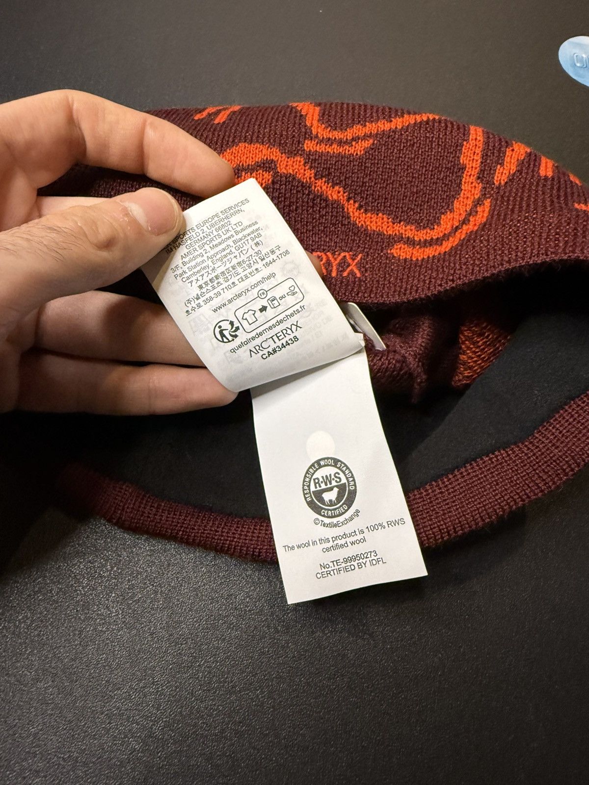 Arc'teryx Arc’teryx Bird Heard Toque beanie - Mars / Dynasty - New Size ONE SIZE - 7 Thumbnail