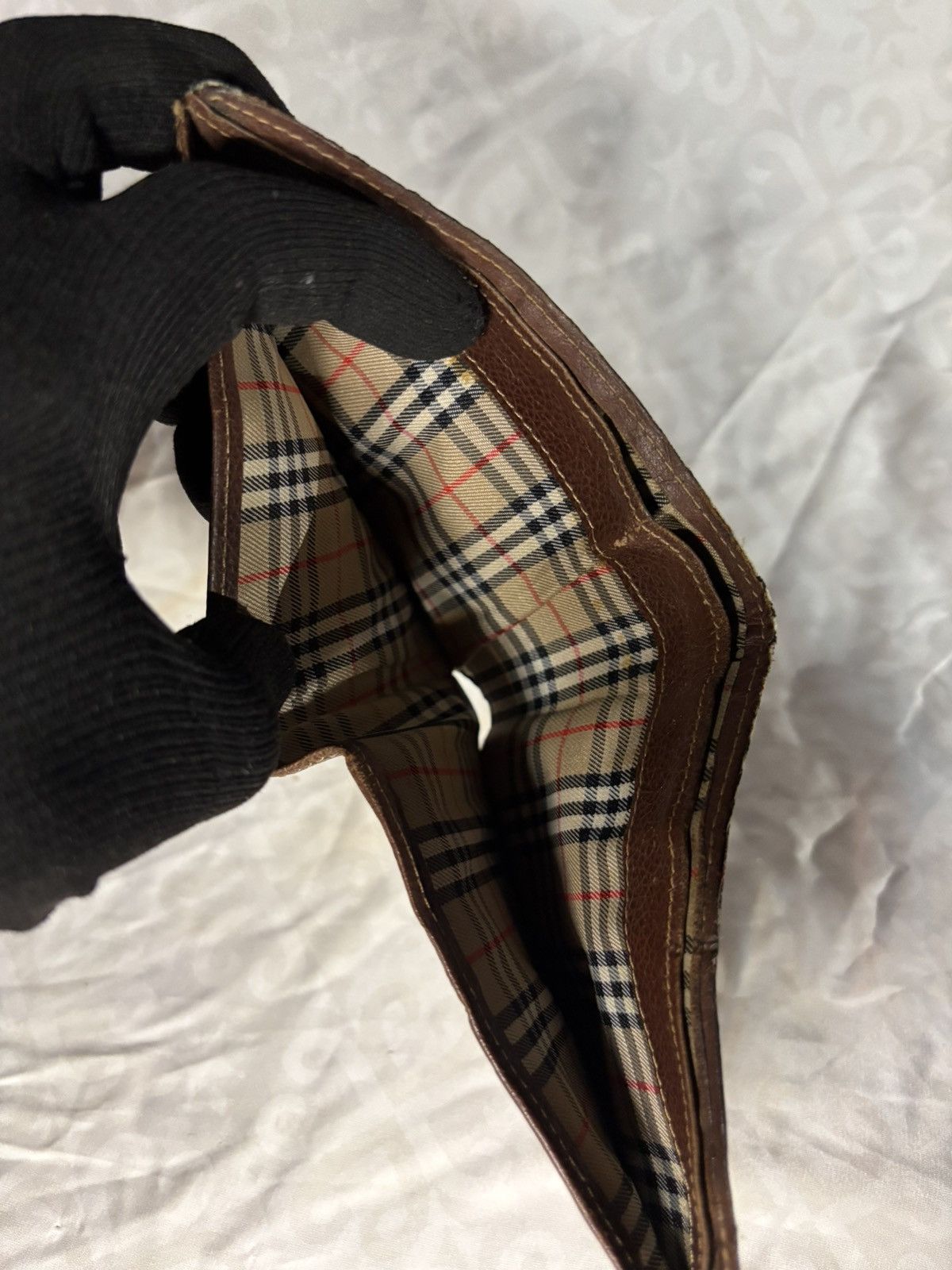 Burberry (heavy used) Burberrys Vintage Wallet Size ONE SIZE - 14 Thumbnail