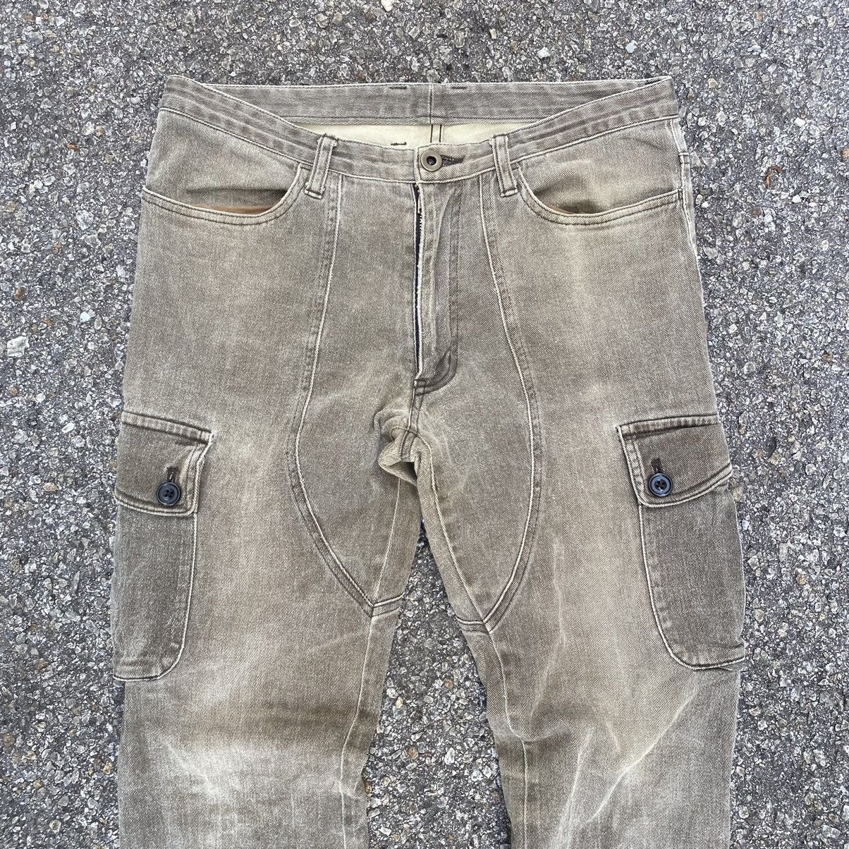 Japanese Brand Flared Cargo Edge Rupert Seditionaries Faded Pants Punk Size US 28 / EU 44 - 4 Thumbnail