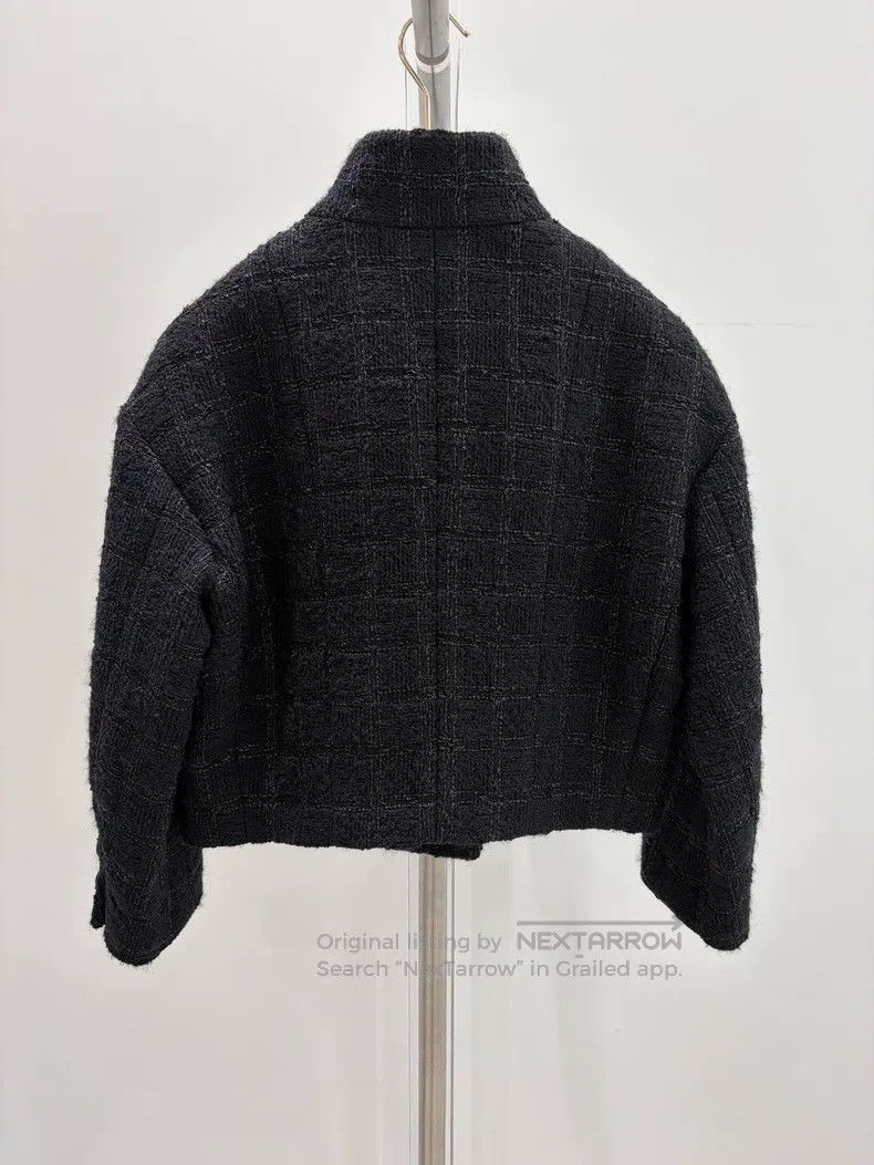 Chanel Chanel Black plaid short coat Size XS / US 0-2 / IT 36-38 - 2 Thumbnail