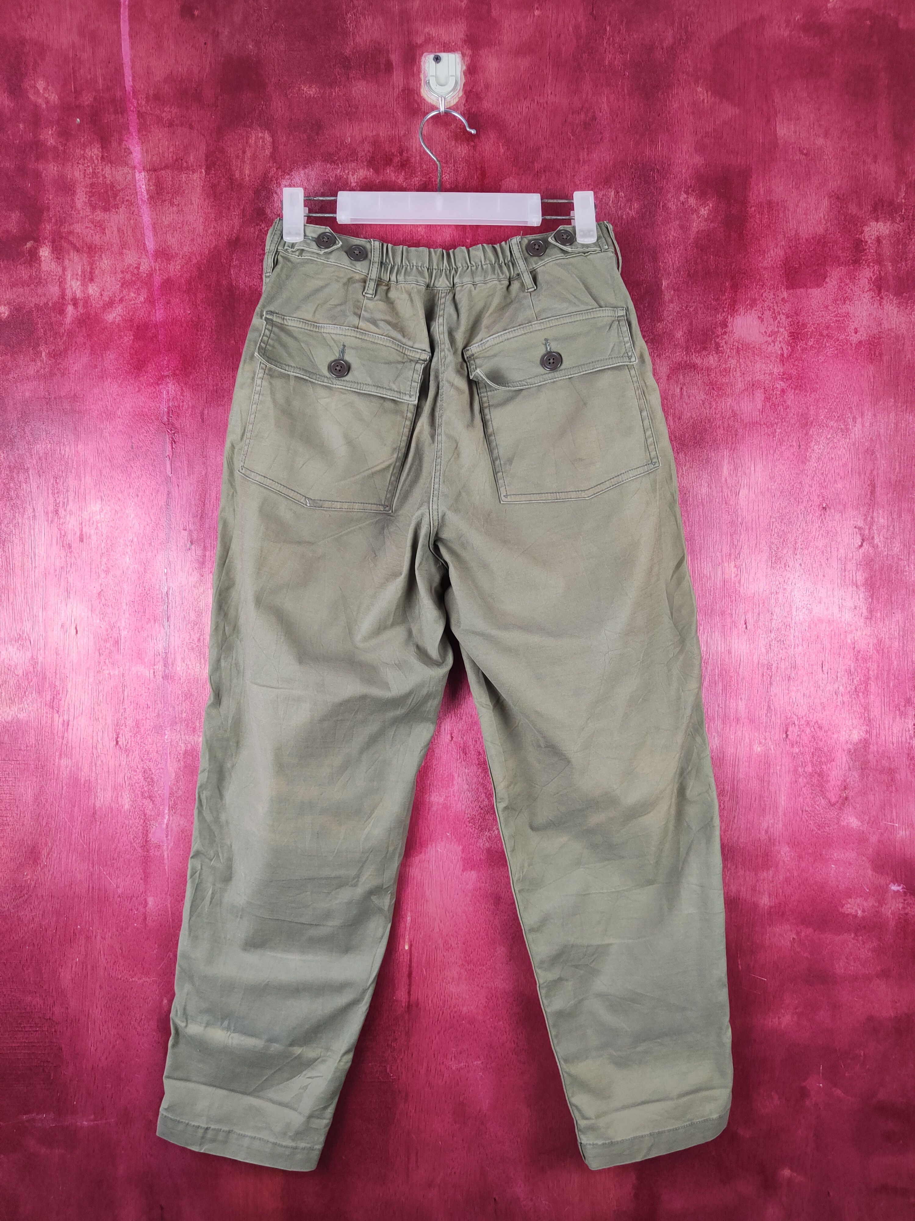 Coen Olive Women Trousers Bush Pants N#S015