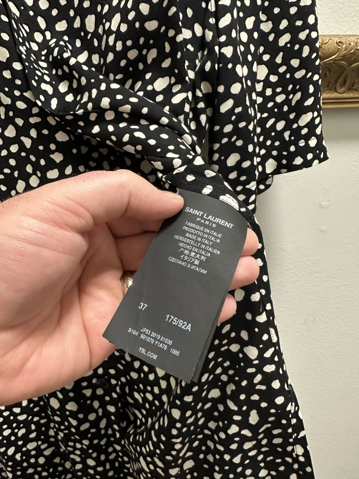 Saint Laurent Paris Saint Laurent button up Size US S / EU 44-46 / 1 - 4 Thumbnail