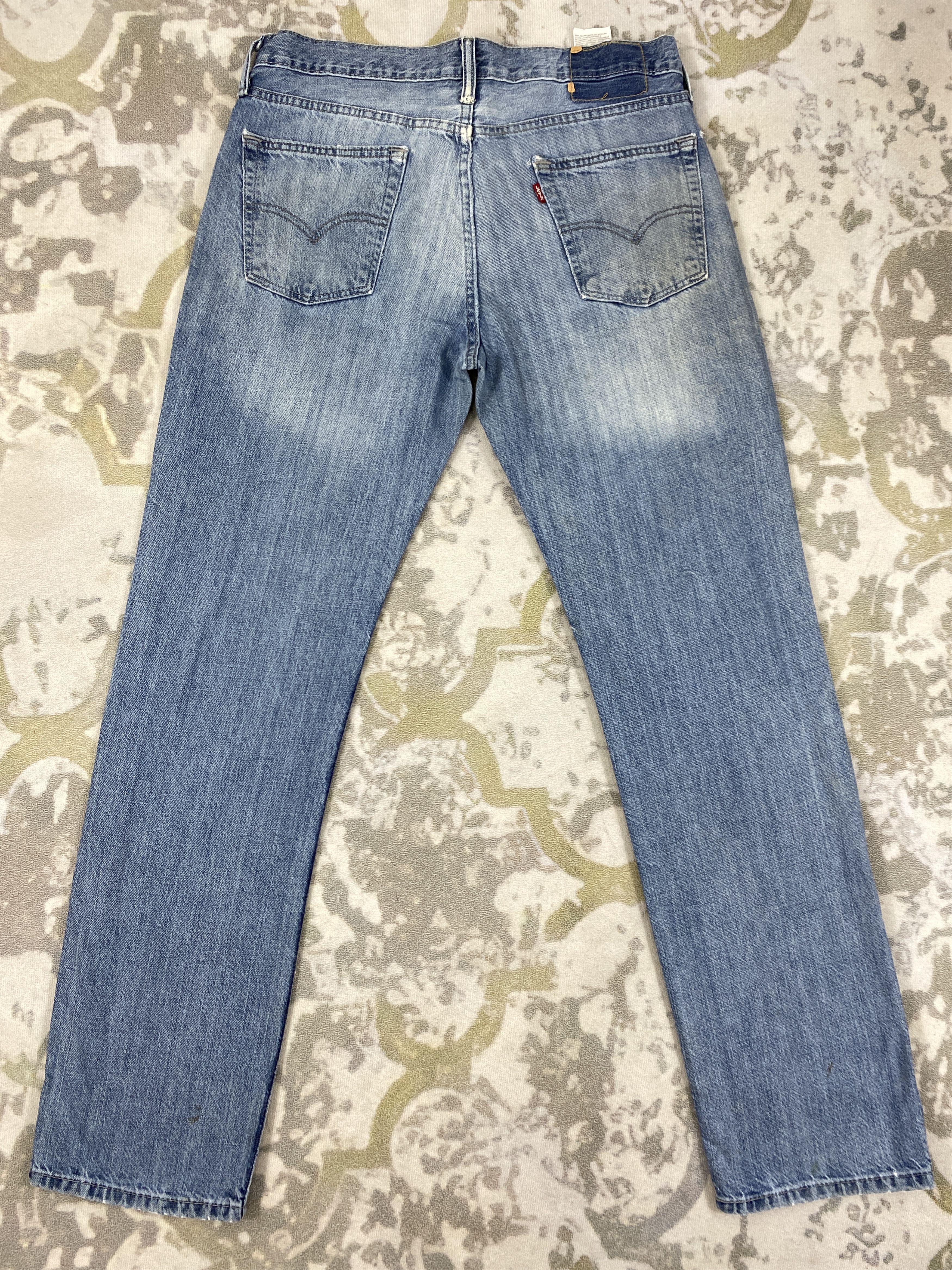 Levi's Distressed Light Wash Vintage Levi's 514 34x33 Denim -JN2082 Size US 34 / EU 50 - 2 Thumbnail
