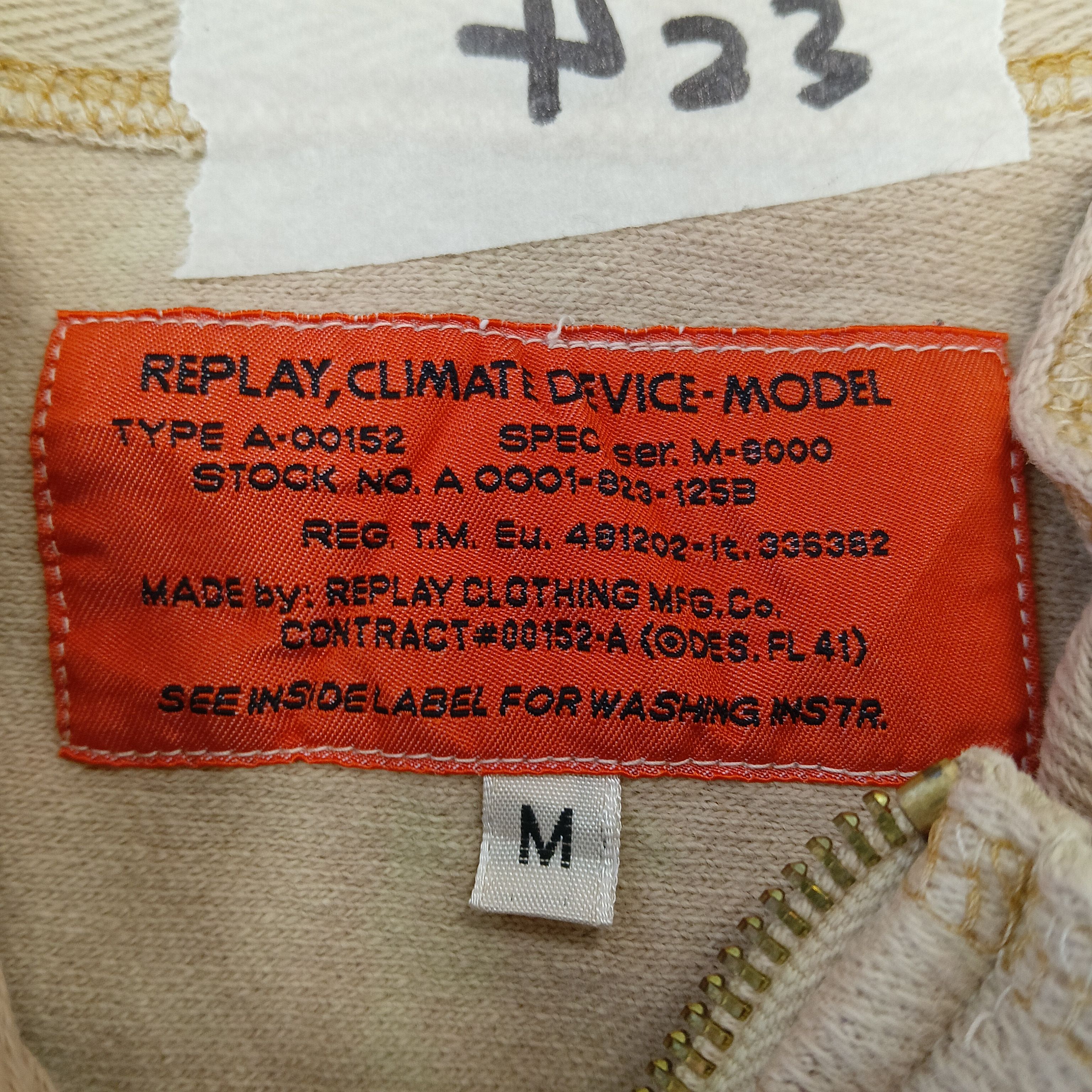 Replay VINTAGE REPLAY HALF ZIPPER XXL RARE COLOUR Size US XXL / EU 58 / 5 - 7 Thumbnail