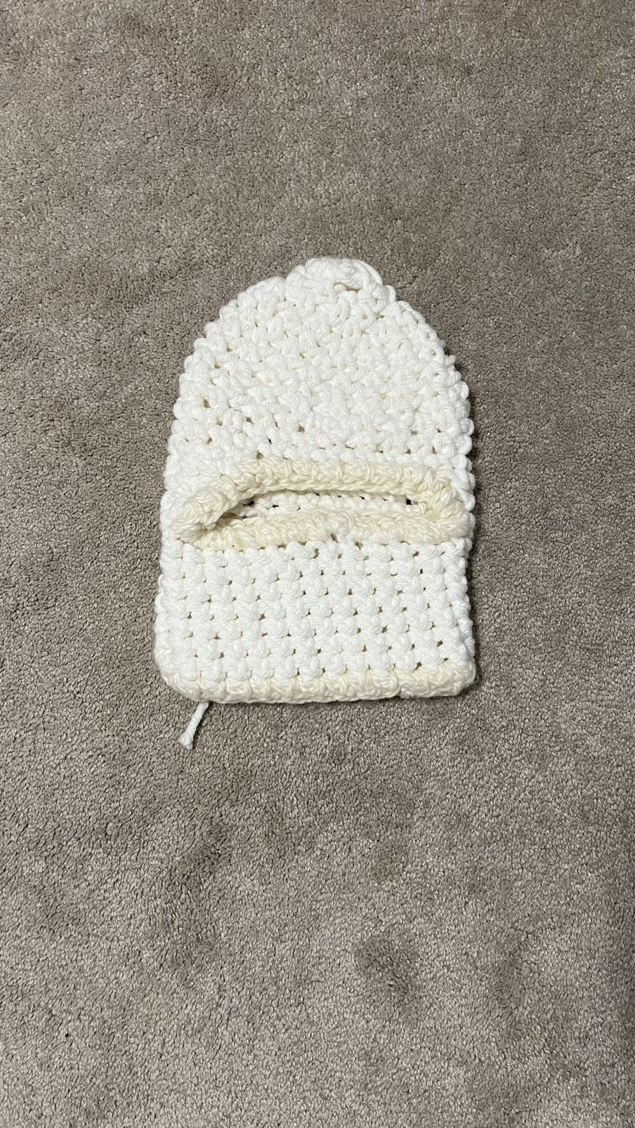 Other Custom Cream Balaclava Size ONE SIZE - 3 Thumbnail