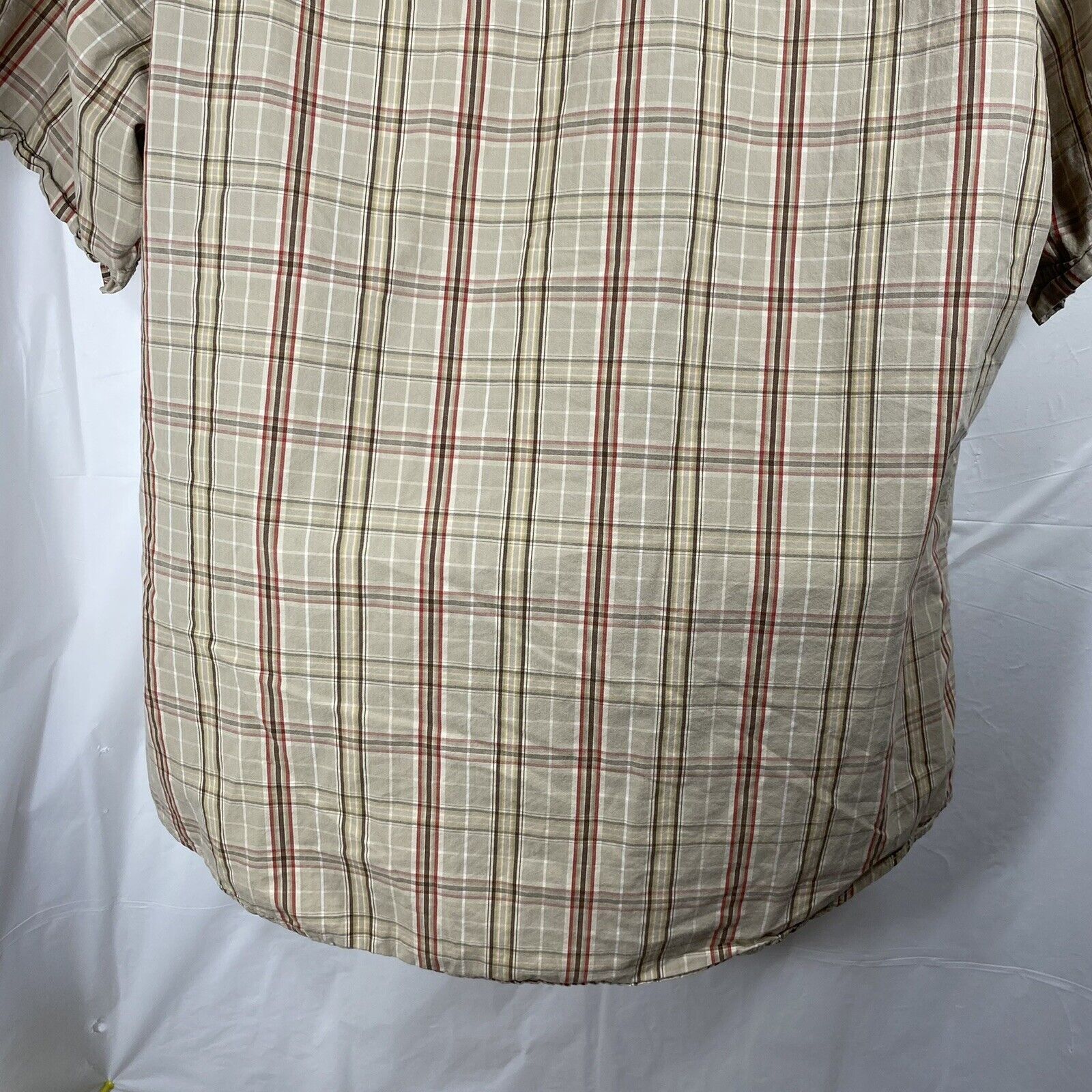 Timberland Timberland Light Brown Plaid Button Down Casual Shirt Size US L / EU 52-54 / 3 - 8 Thumbnail
