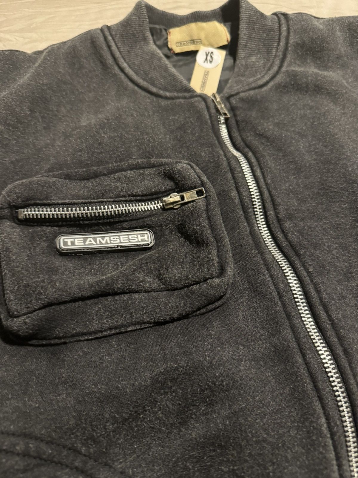 Bones TeamSESH x bones VINTAGE WASHED 3D CARGO VEST charcoal grey Size US XS / EU 42 / 0 - 9 Thumbnail