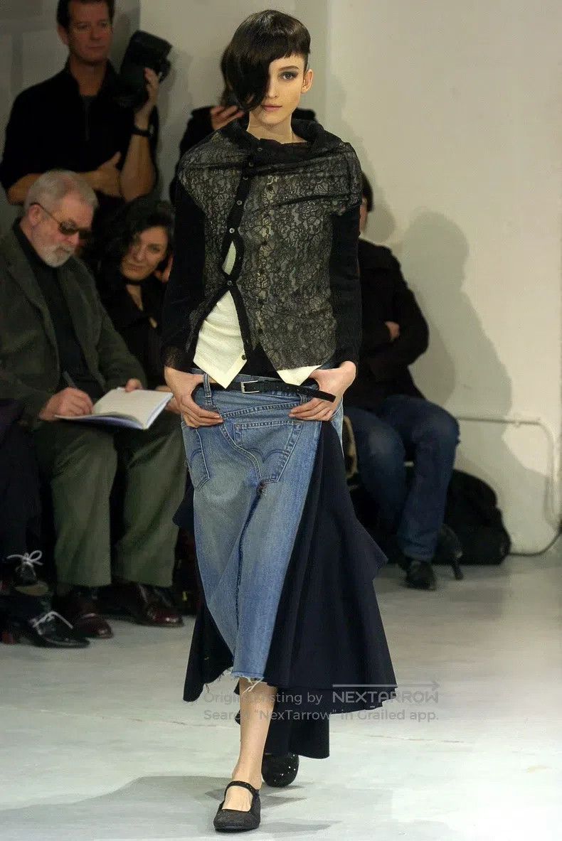 Junya Watanabe Junya Watanabe one-size-fits-all Deconstructed Double-layer Size XS / US 0-2 / IT 36-38 - 8 Thumbnail