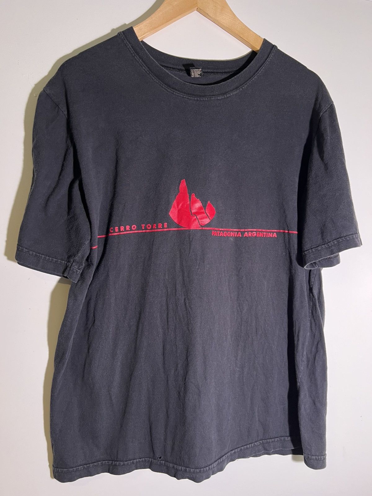 Vintage Y2K 2000’s VTG Vintage Cerro Torre Patagonia Argentina Tee Size US M / EU 48-50 / 2 - 1 Thumbnail