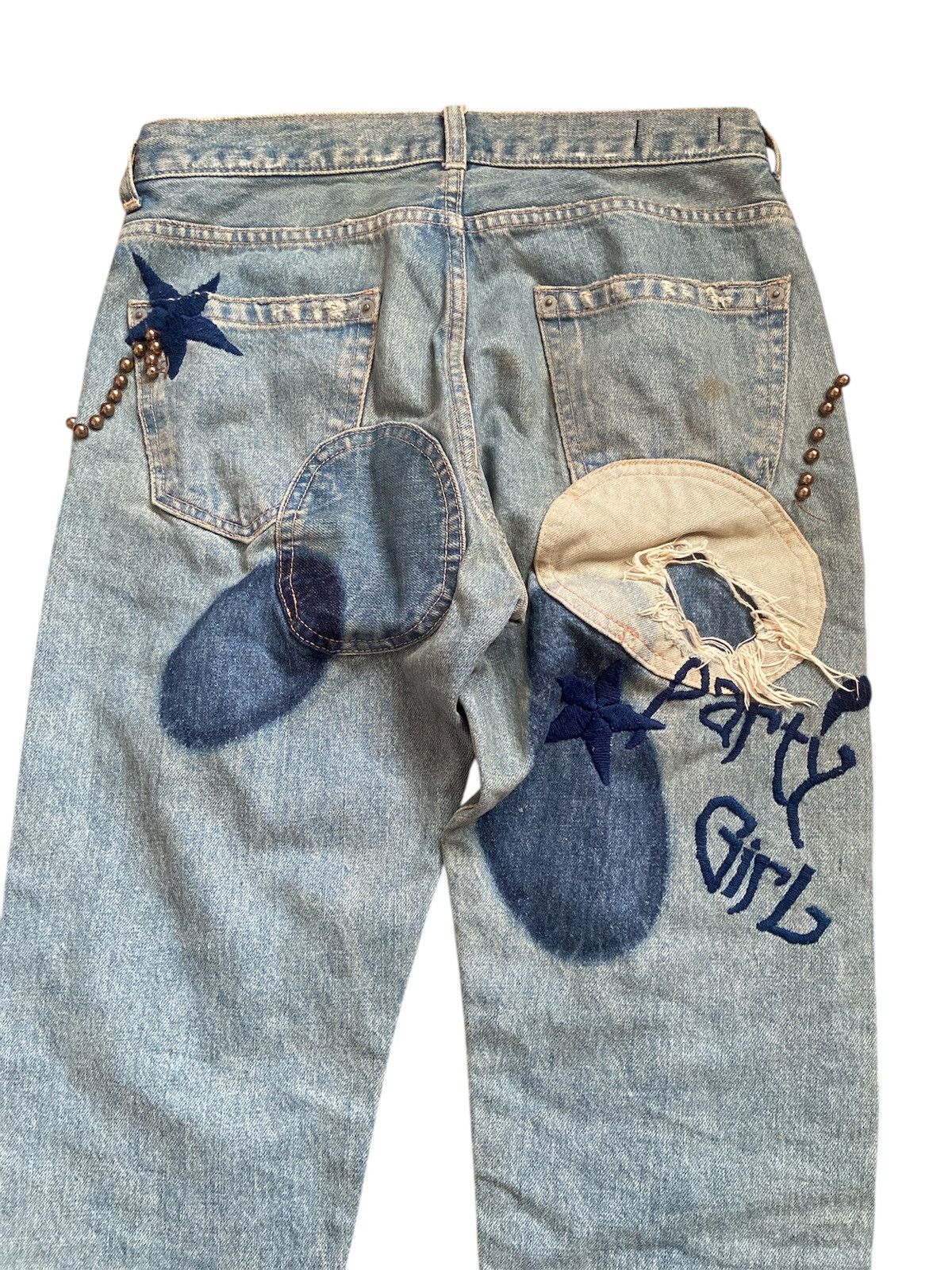Jean Paul Gaultier Lee Flare Up Size 30" / US 8 / IT 44 - 4 Thumbnail
