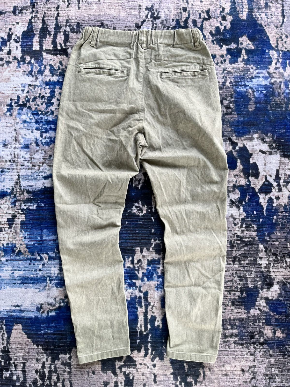 Issey Miyake 🔥Plantation issey Miyake Organic Cotton Slim Pants Japan Size US 29 - 2 Thumbnail